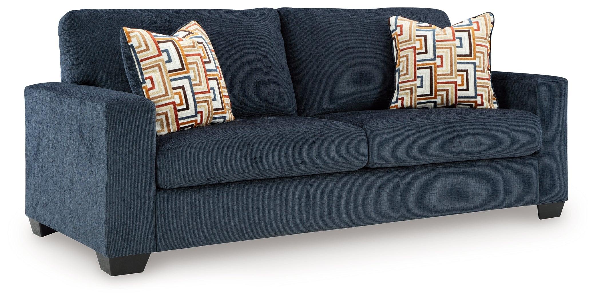 Aviemore Ink Chenille Queen Sofa Sleeper - Image 2