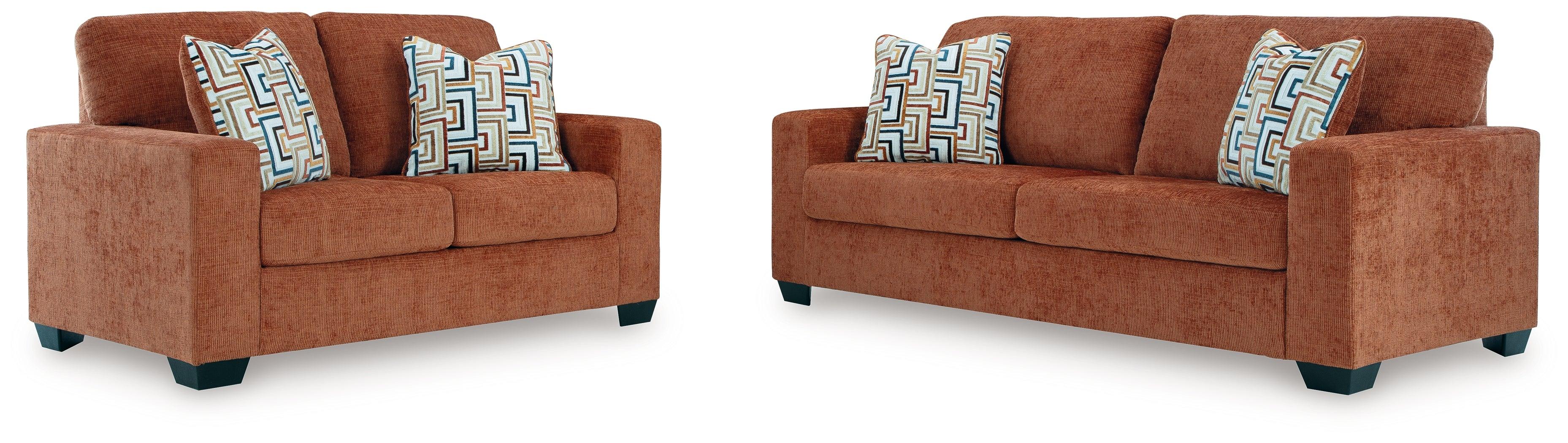 Aviemore Spice Sofa and Loveseat - Image 3
