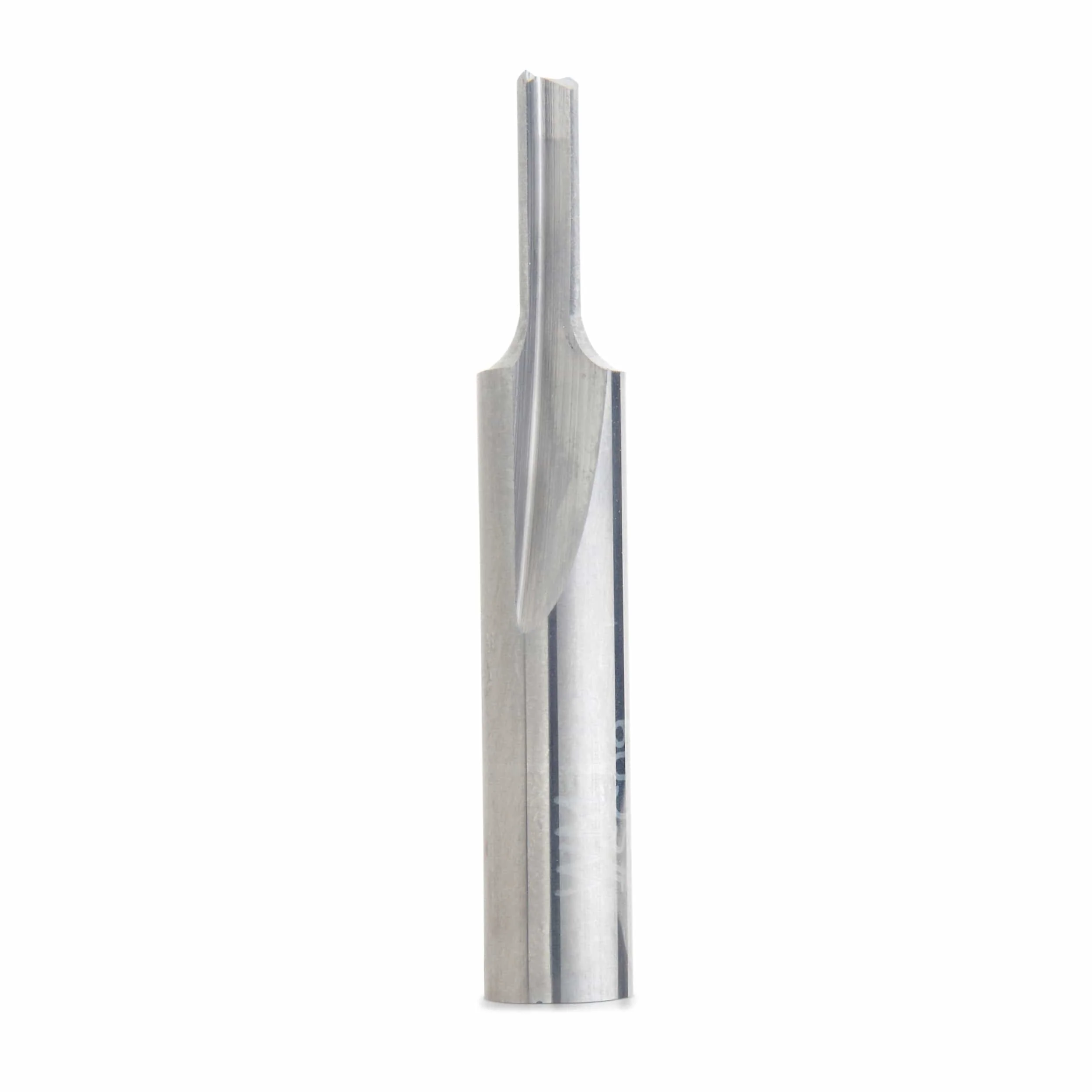 Solid Carbide Double Flute Straight Cut Router Bit - 1/4" SH - Image 1