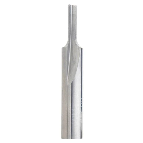Solid Carbide Double Flute Straight Cut Router Bit - 1/4" SH - Image 3