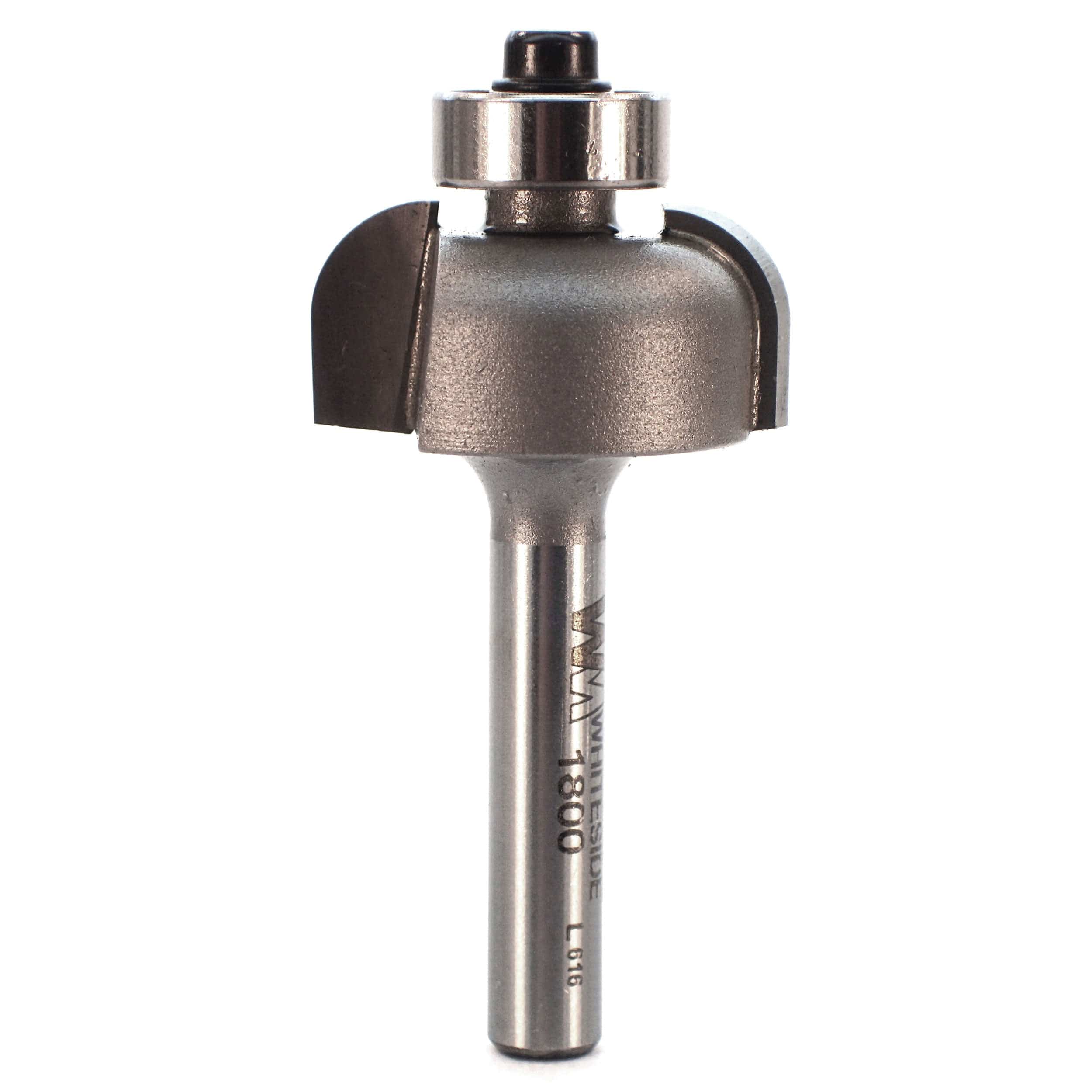 1800 Cove Router Bit 1/4" SH 1/4" R X 1" D X 1/2" CL - Image 1