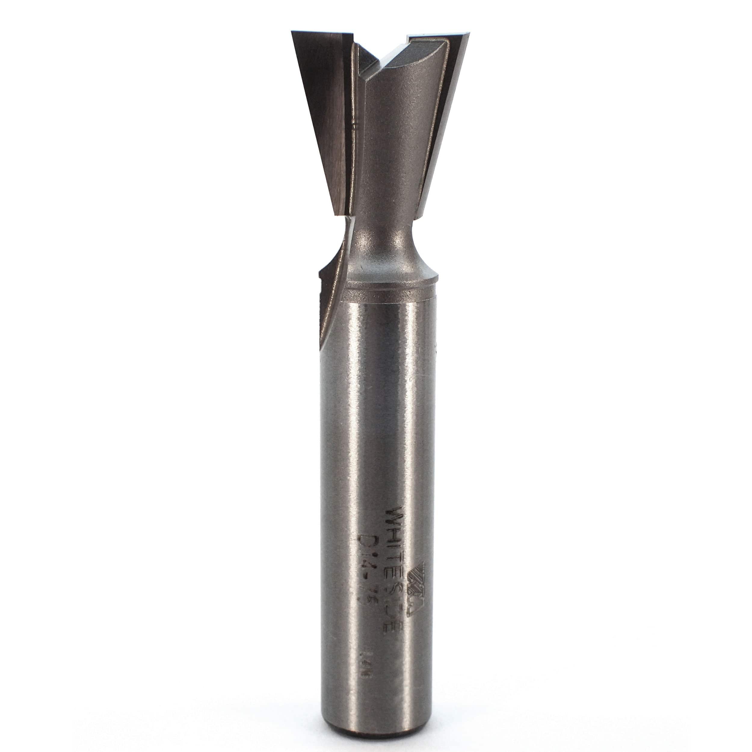 D14-75 Dovetail Router Bit 14 Degree 1/2" SH 3/4" D x 3/4" C x 3" OL - Image 1