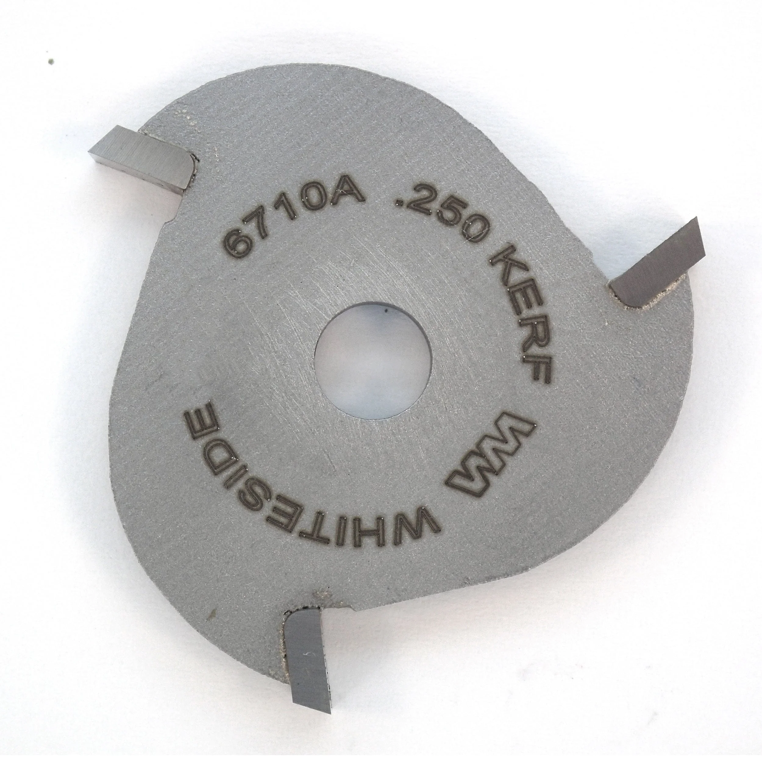 6710A 3-Wing (1/4") Slotting Cutter Router Bit .250" - Image 1