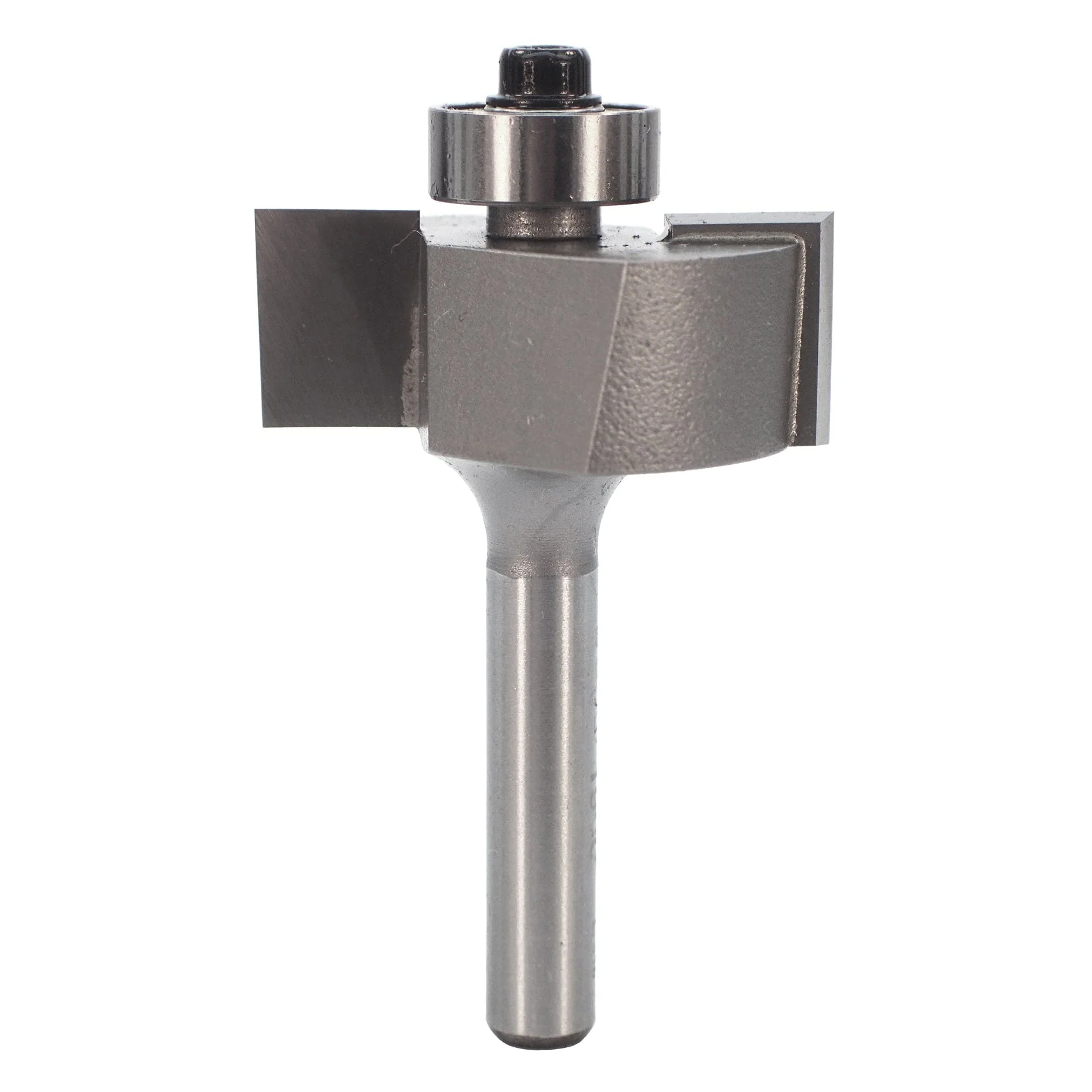 Standard Rabbeting Bit 1-1/4" LD 3/8" CD 1/2" CL B3 Bearing 1/4" SH 2 FL - Image 1