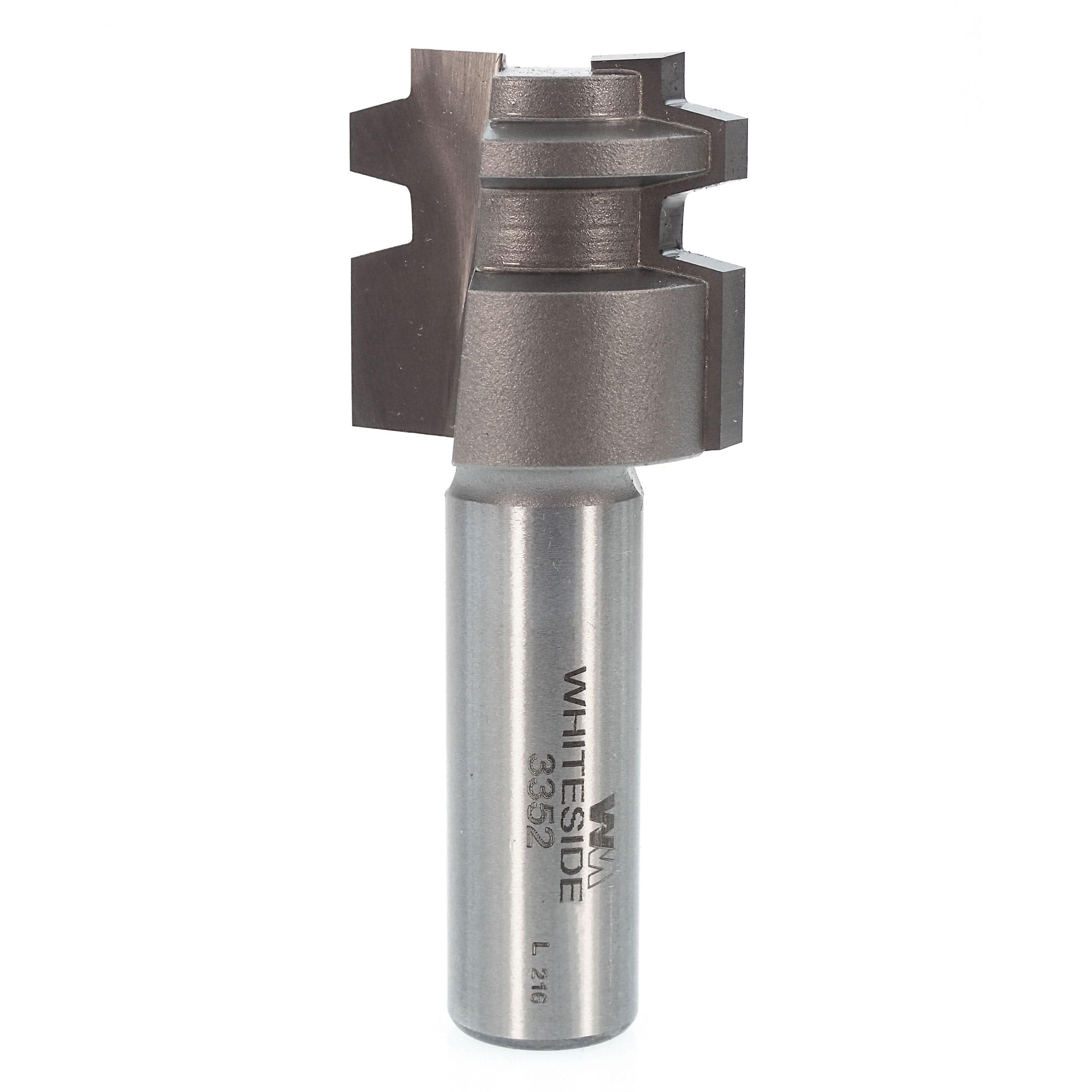 3352 Locking Drawer Glue Joint Router Bit 1" D X 1" CL 1/2" SH - Image 1
