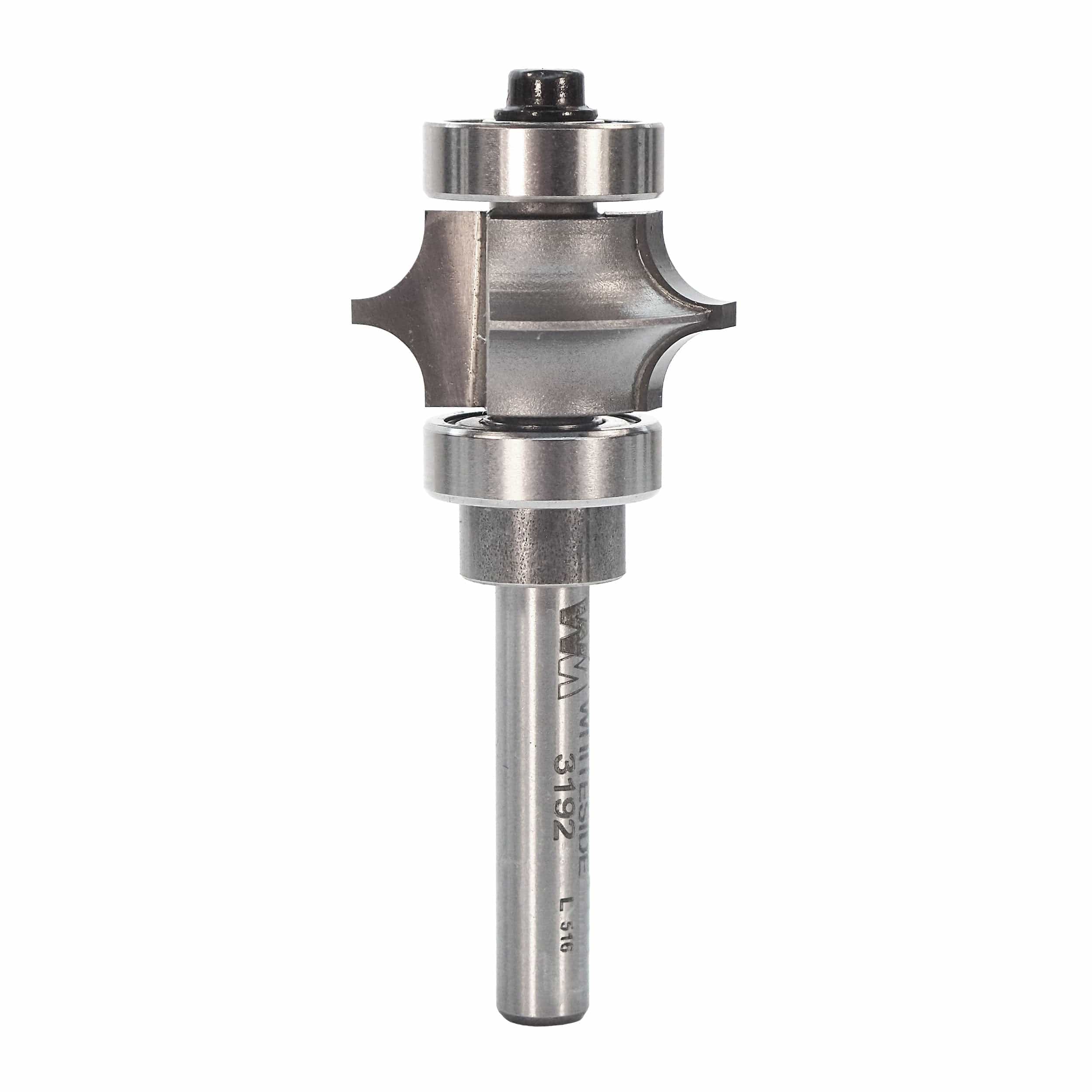 3192 Full Bead Router Bit 1/4" SH 3/16" R 1" D X 1/2" CL X 2-3/8" OL - Image 1
