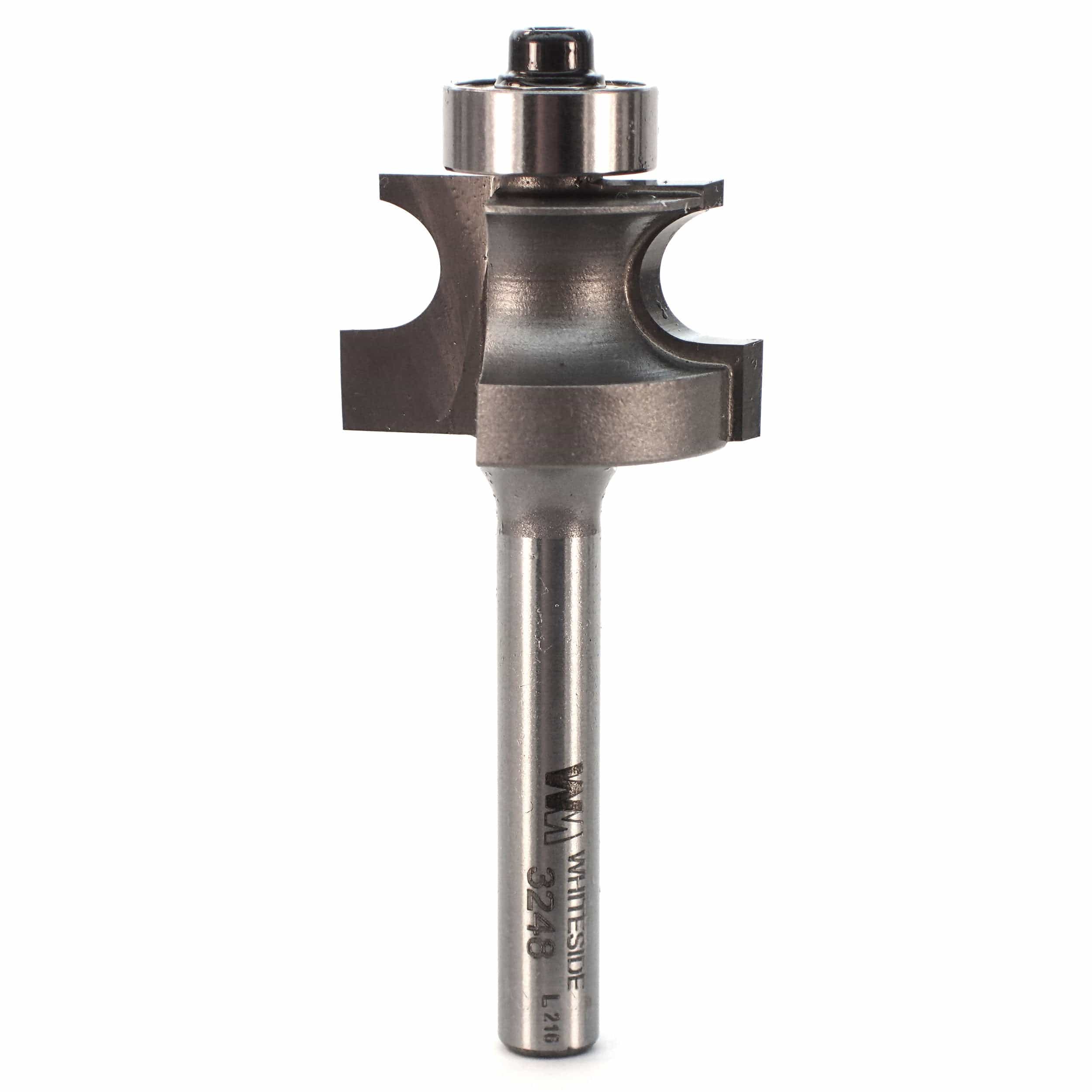 3248 Edge Beading Router Bit 1/4" SH 1" D X 5/16" BD X 5/8" CL X 2-1/4" OL - Image 1