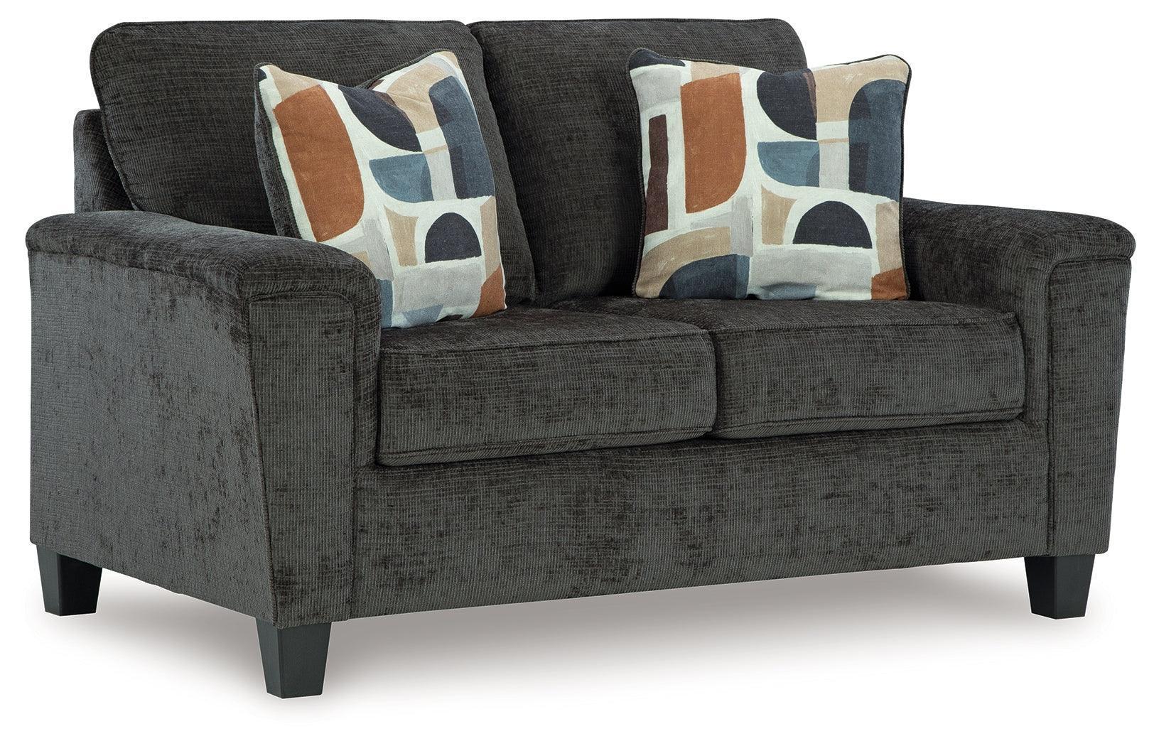 Erinslane Dusk Chenille Loveseat - Image 2