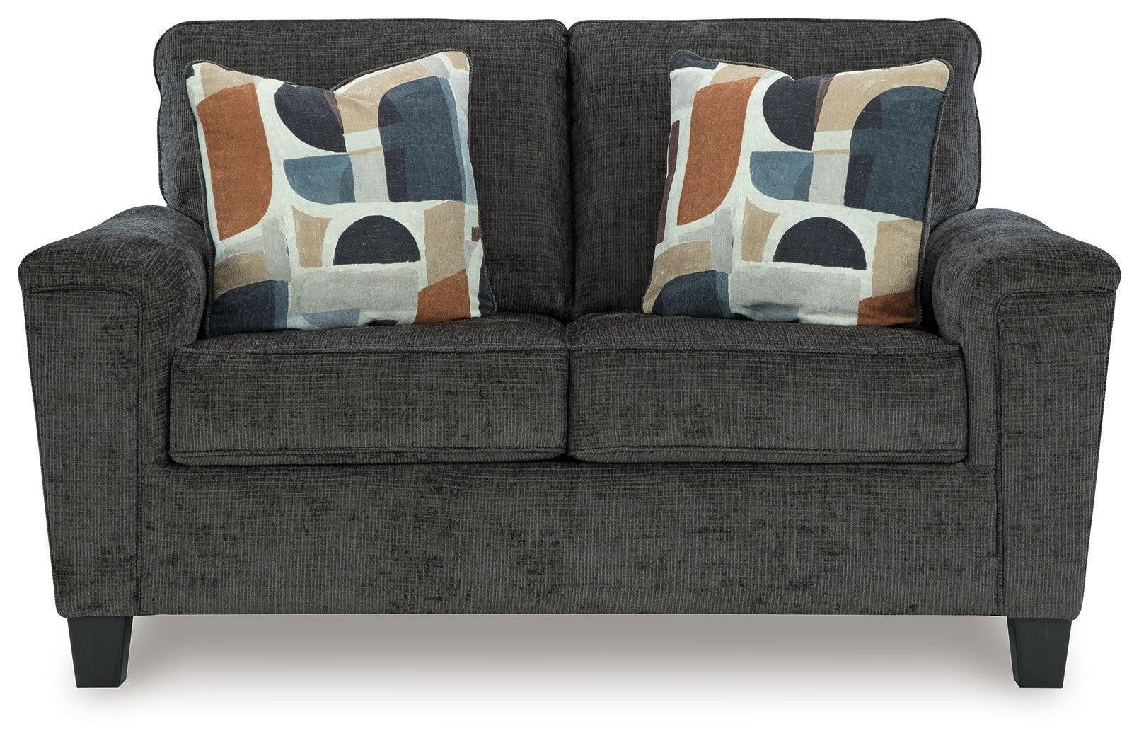 Erinslane Dusk Chenille Loveseat - Image 3
