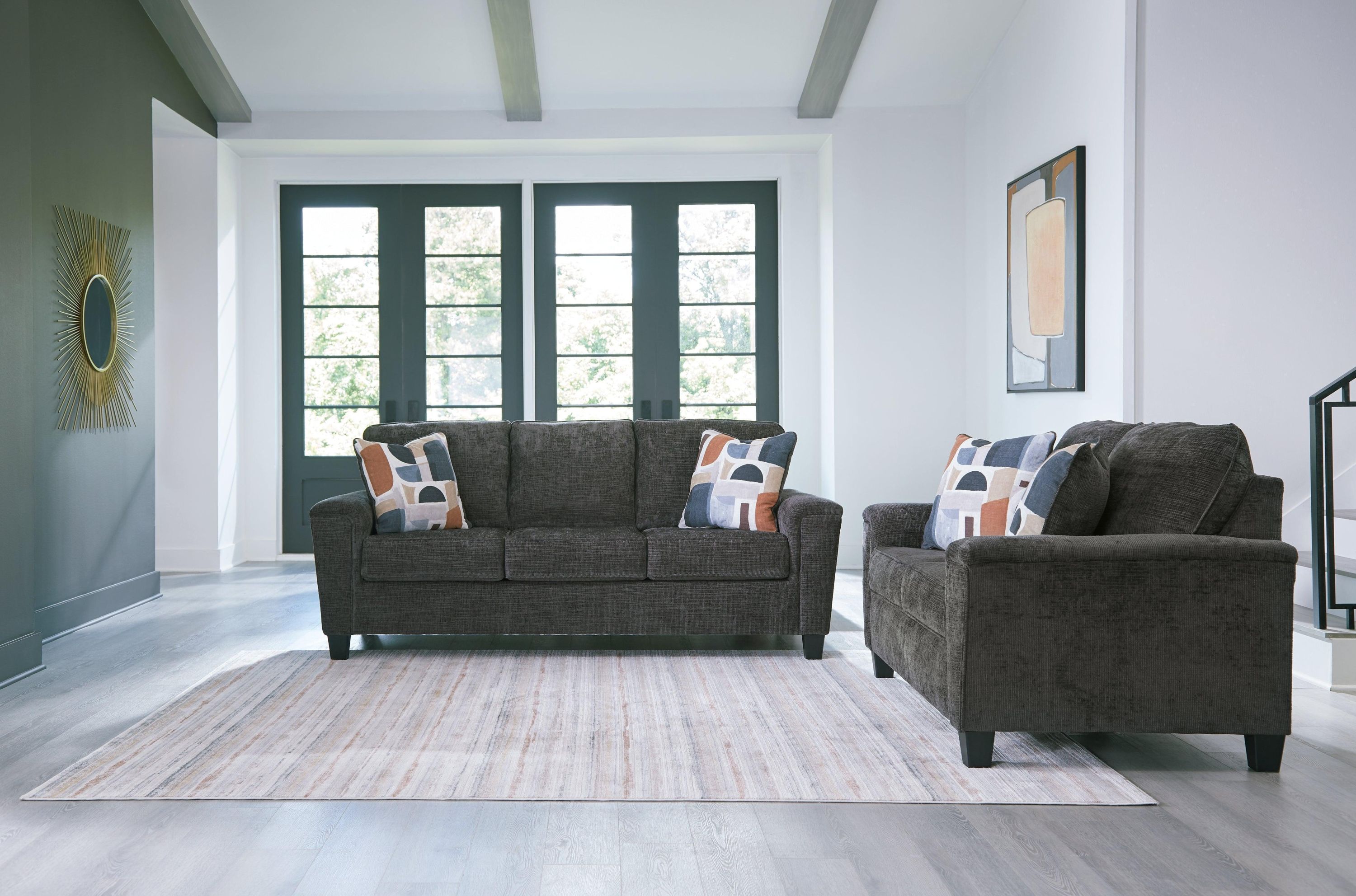 Erinslane Dusk Sofa and Loveseat - Image 2