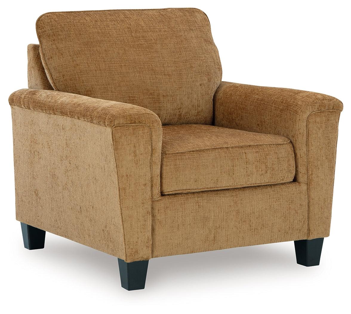 Erinslane Honey Chenille Chair - Image 2