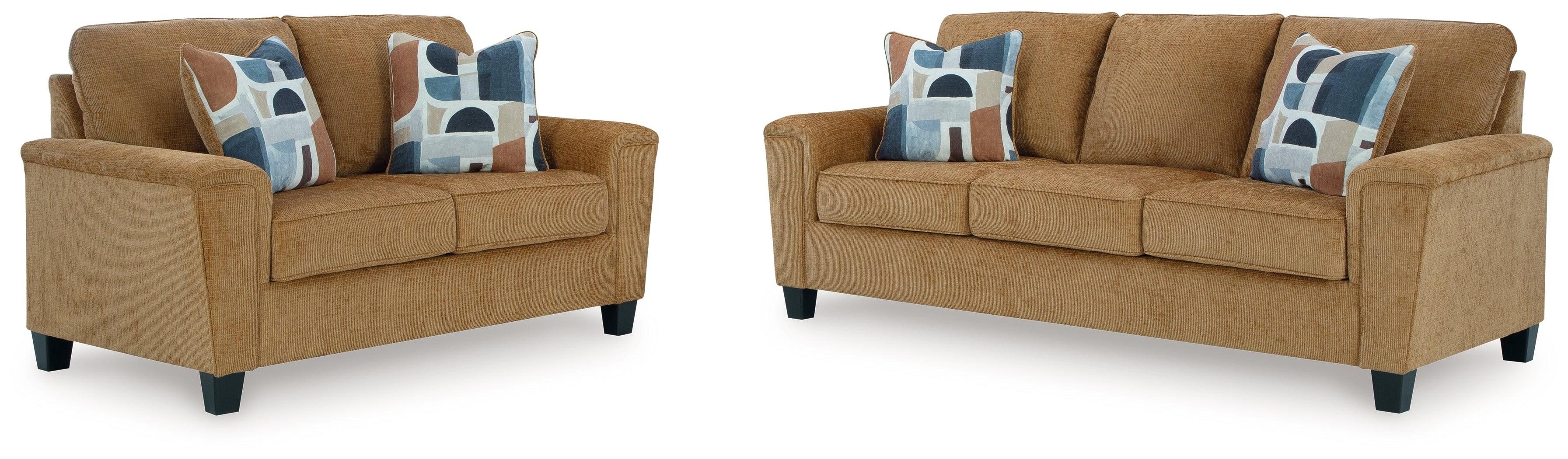 Erinslane Honey Sofa and Loveseat - Image 3