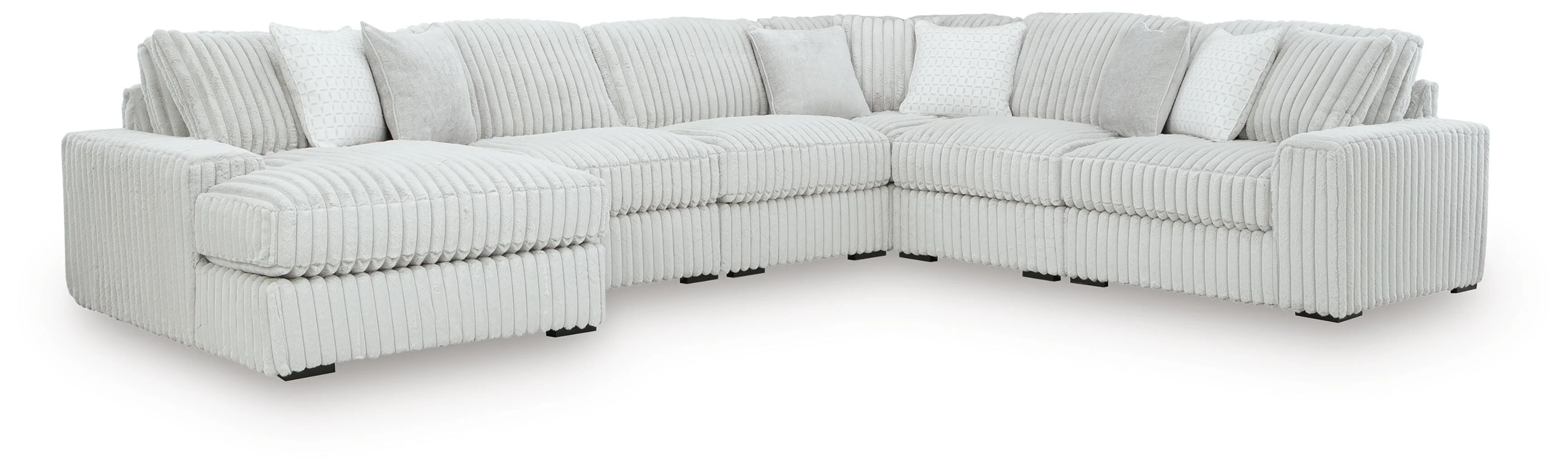 Stupendous Alloy 6-Piece Sectional with Chaise - Image 2