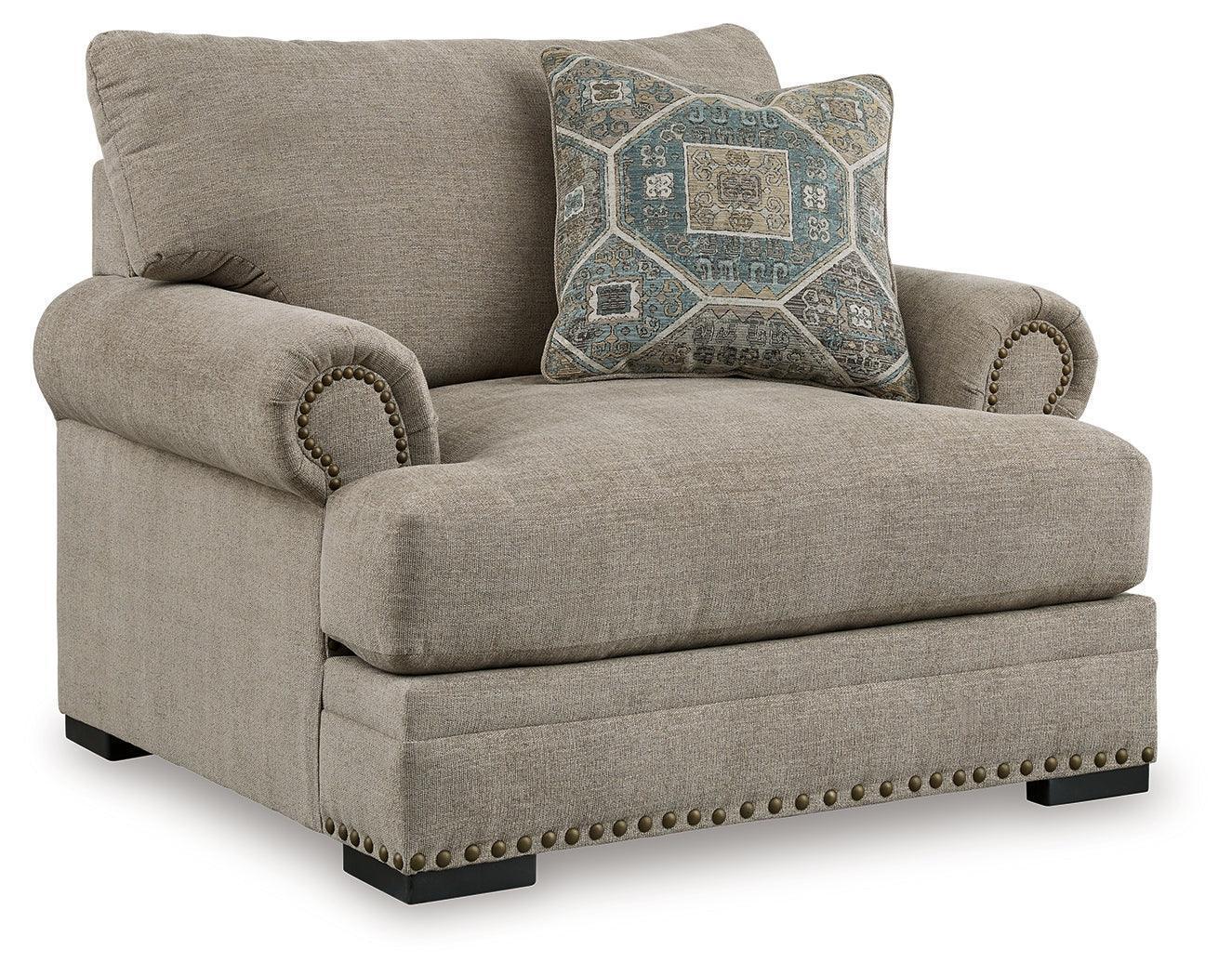 Galemore Quarry Chenille Oversized Chair - Image 2