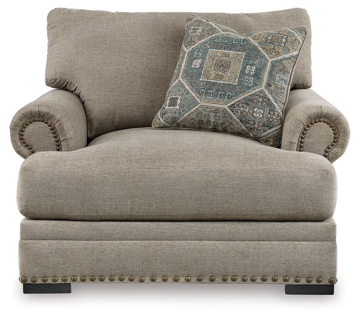 Galemore Quarry Chenille Oversized Chair - Image 3