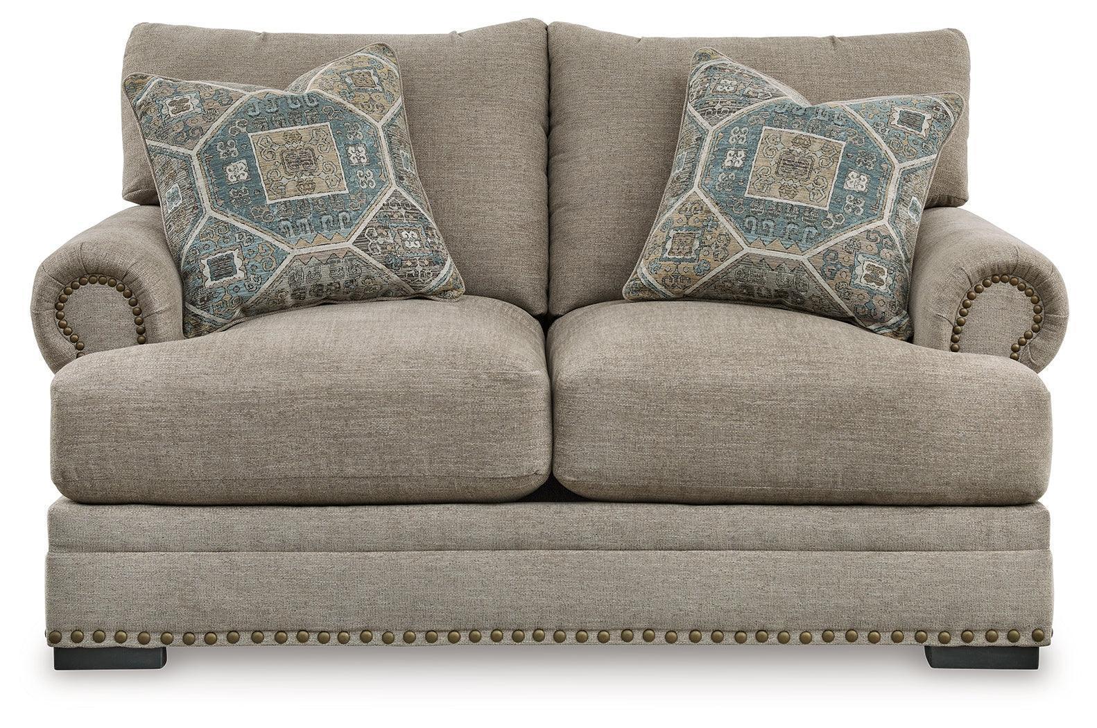 Galemore Quarry Chenille Loveseat - Image 3