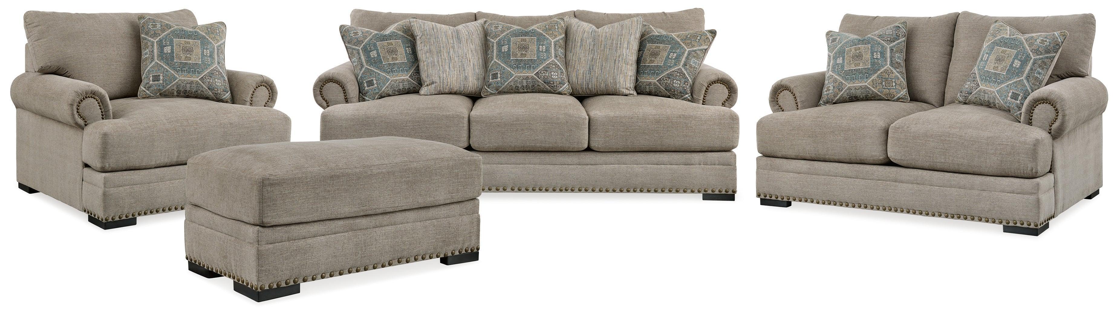 Galemore Quarry Sofa, Loveseat, Chair and Ottoman - Image 2