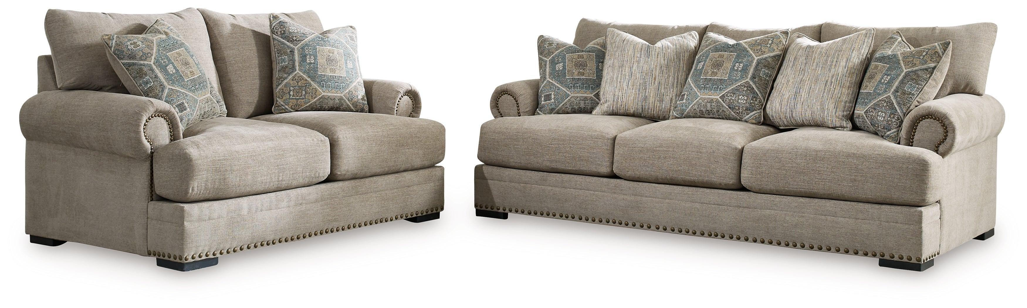 Galemore Quarry Sofa and Loveseat - Image 2