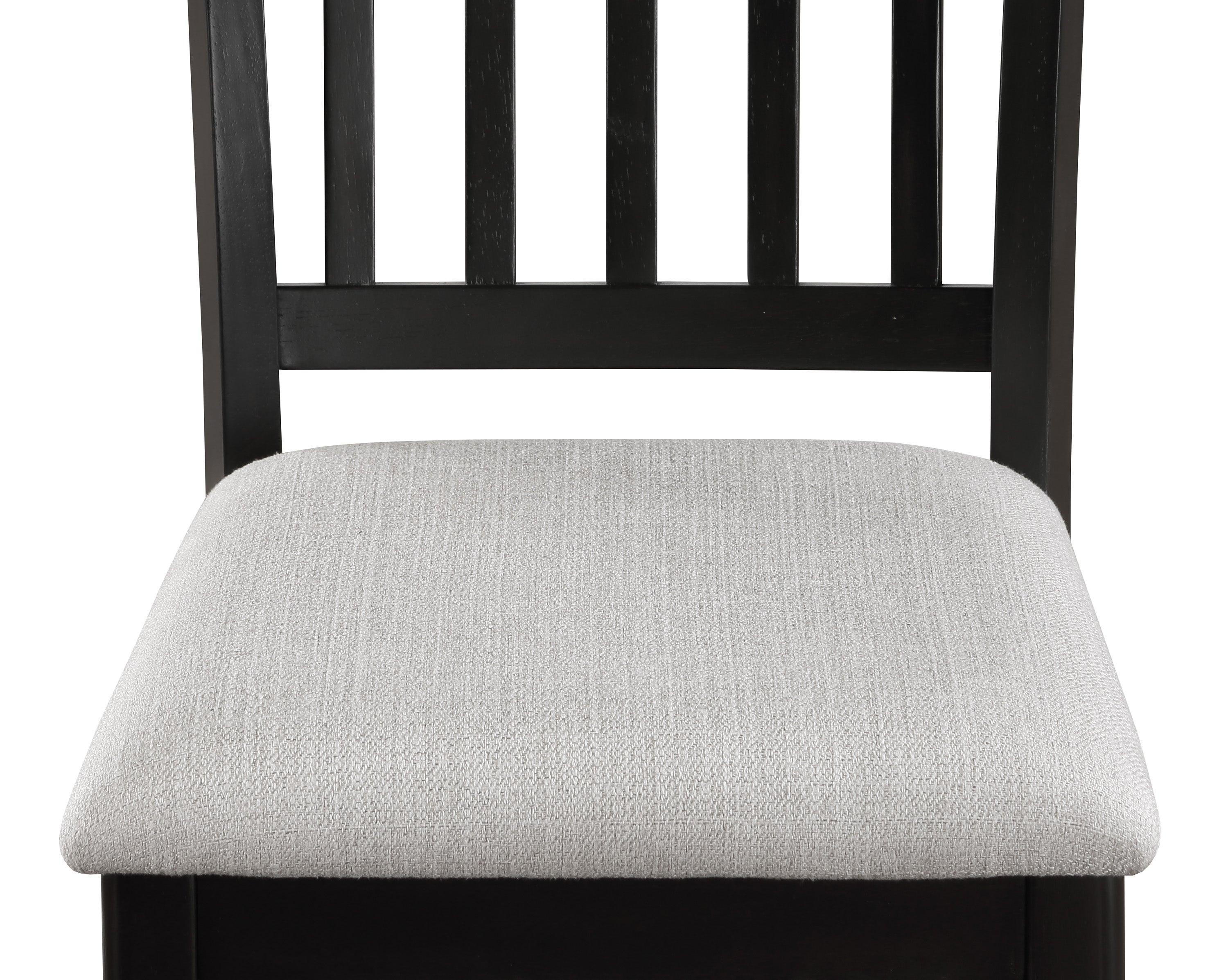 Salvador Light Gray Black Counter Height Set - Image 3
