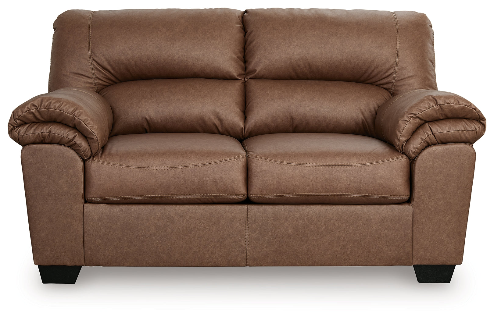 WillowBend Caramel Sofa and Loveseat - Image 3
