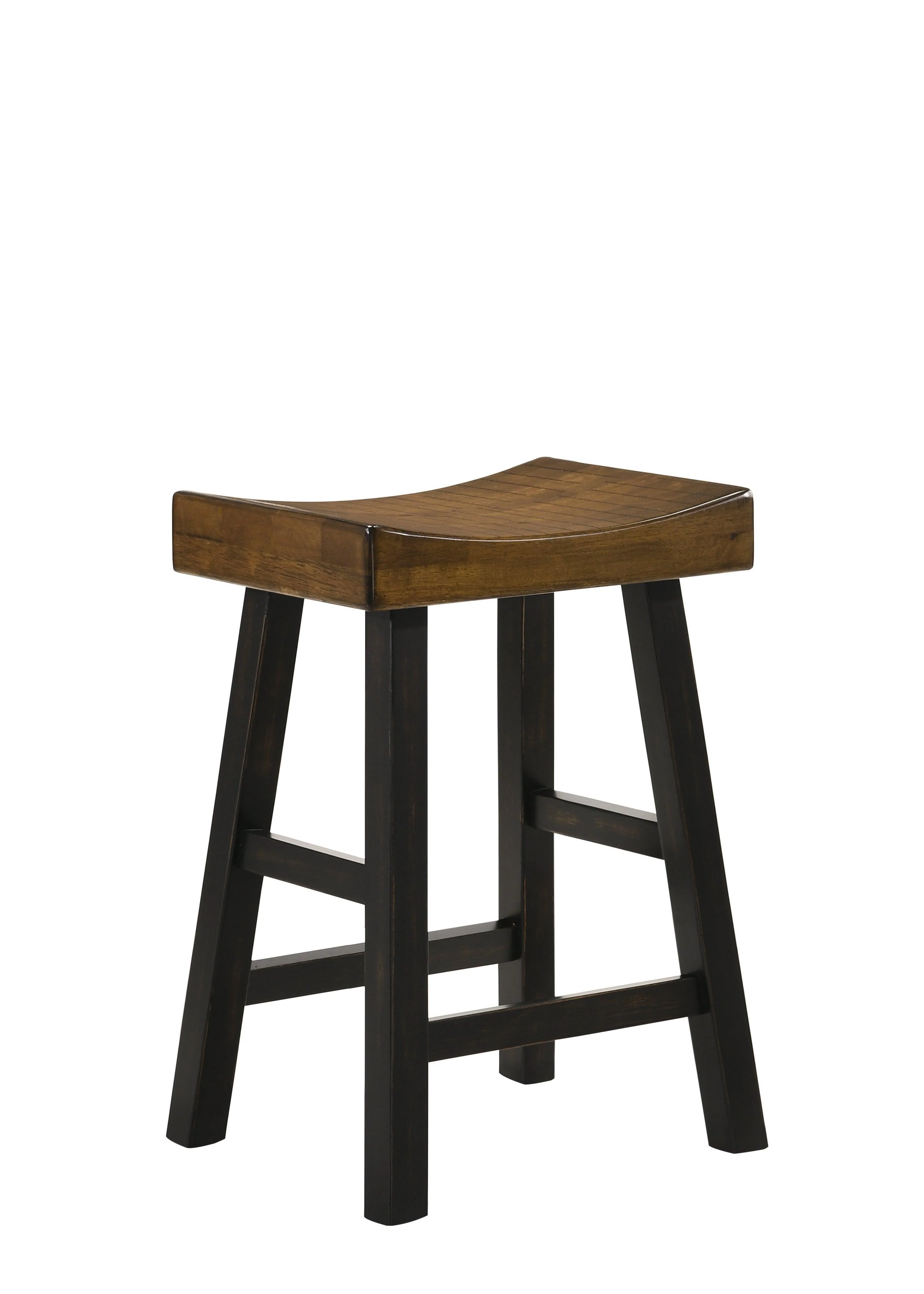 Aruba Saddle Oak Bar Stool - Image 2