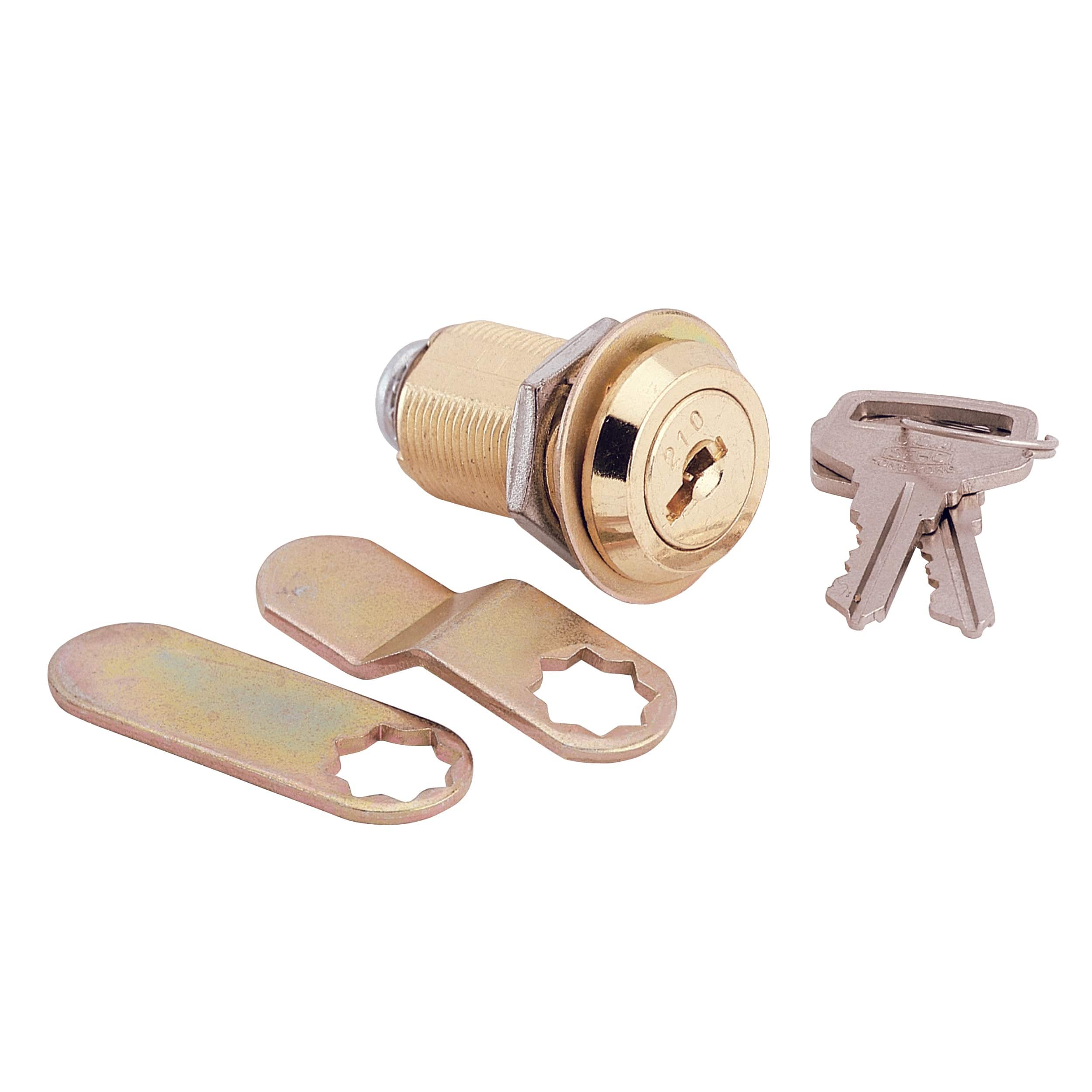 Cam Lock Threaded Cylinder Brass - Image 1