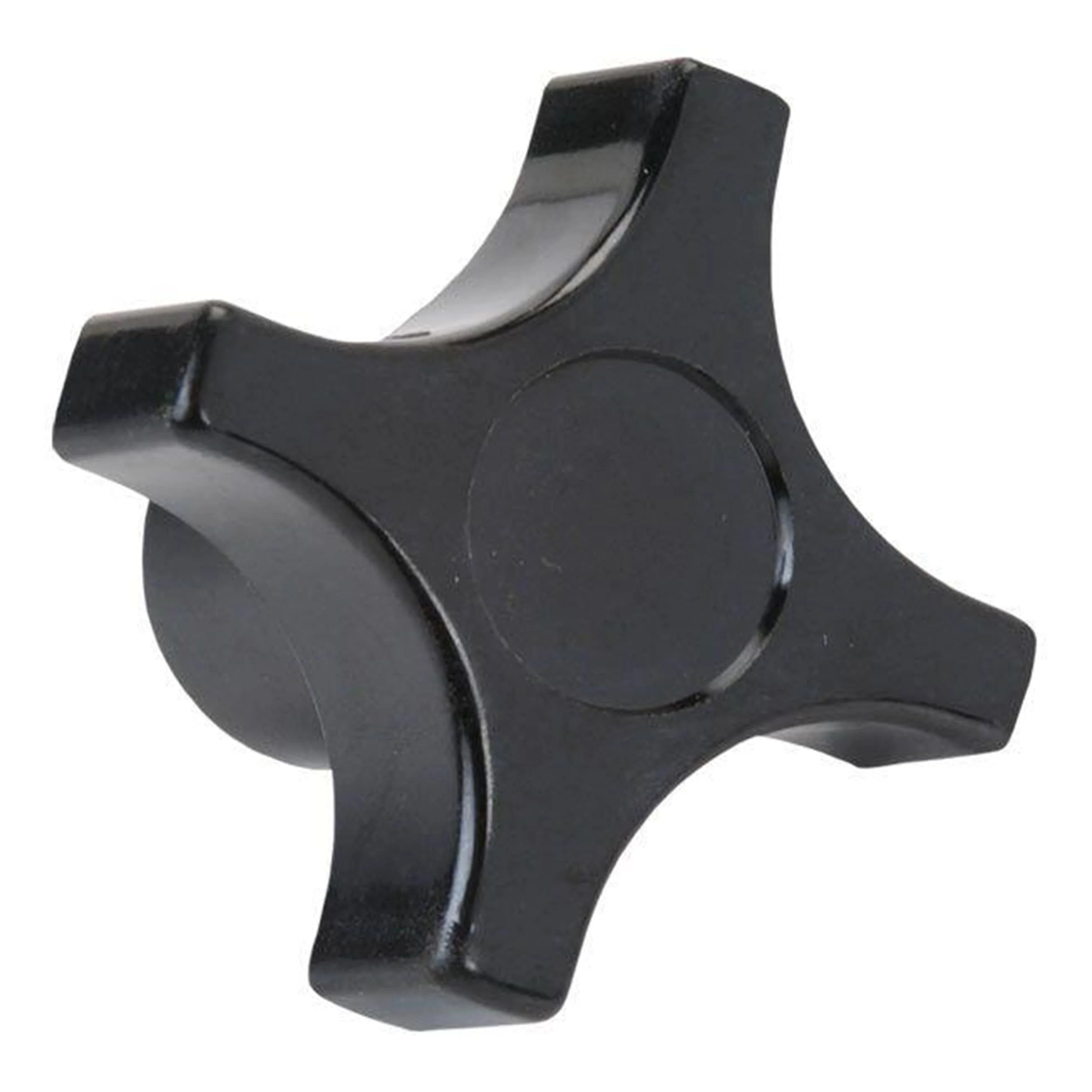 Knob, Four Arm with 1/4″-20 Insert