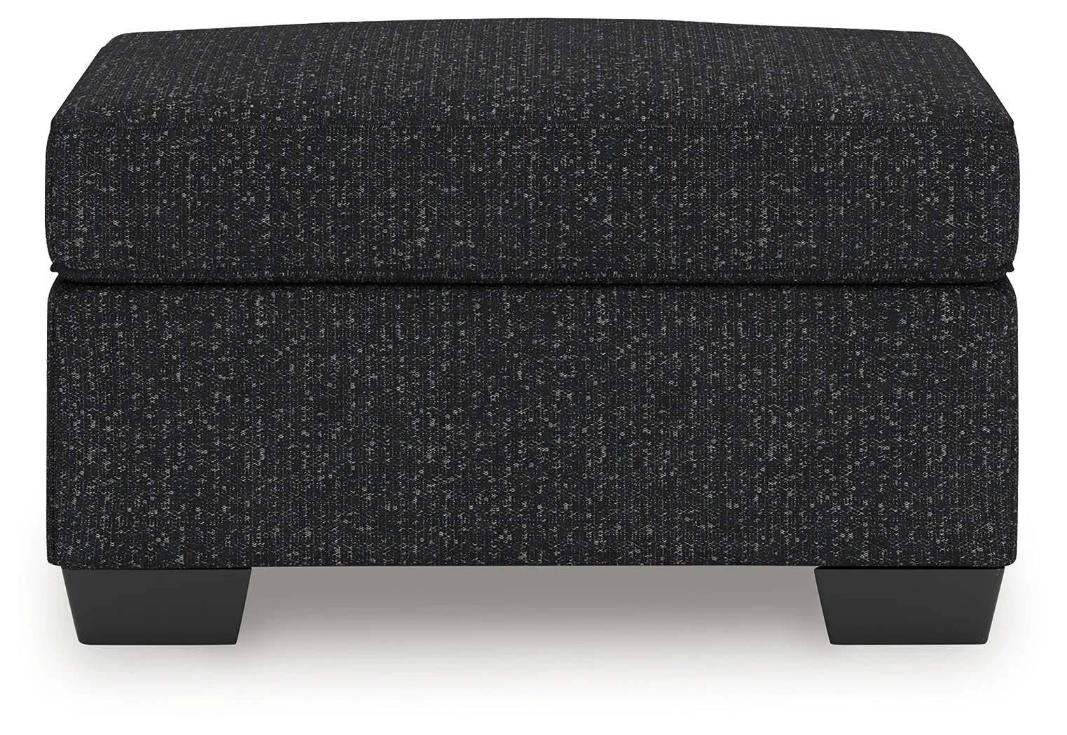 Jasmine Peaks Coal Chenille Ottoman - Image 3