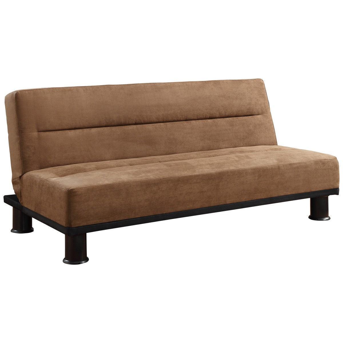 Callie Brown Fabric Elegant Lounger