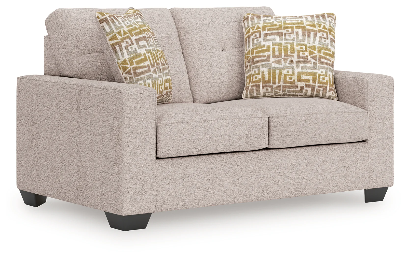 Larimer Stone Chenille Loveseat - Image 2