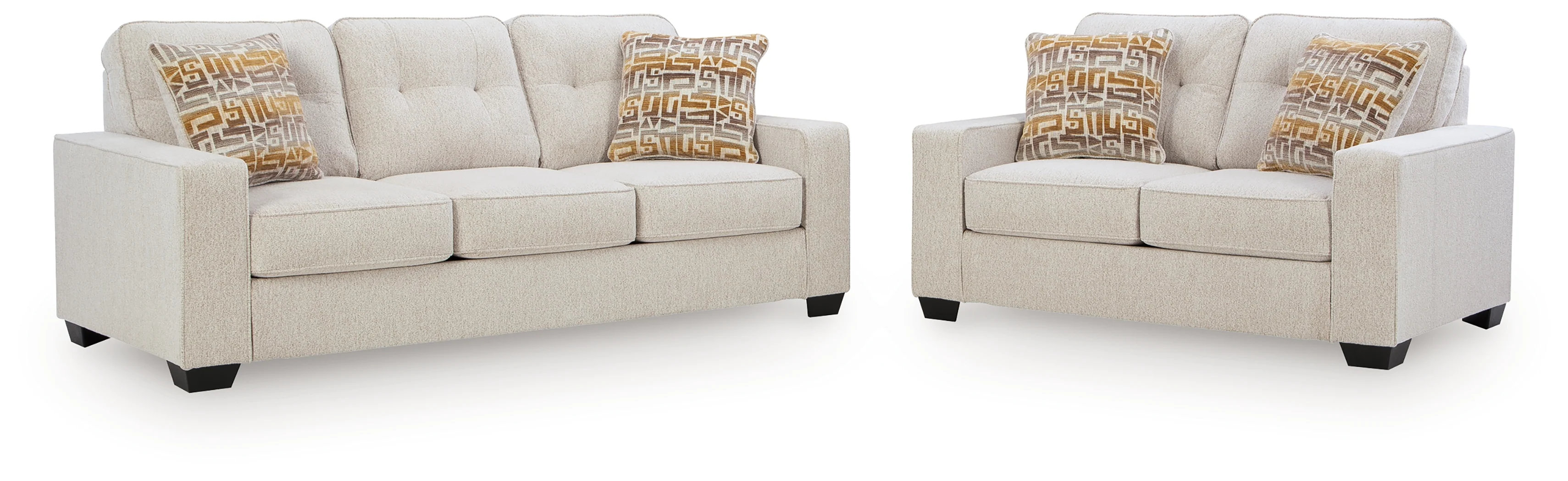 Larimer Stone Sofa and Loveseat - Image 3