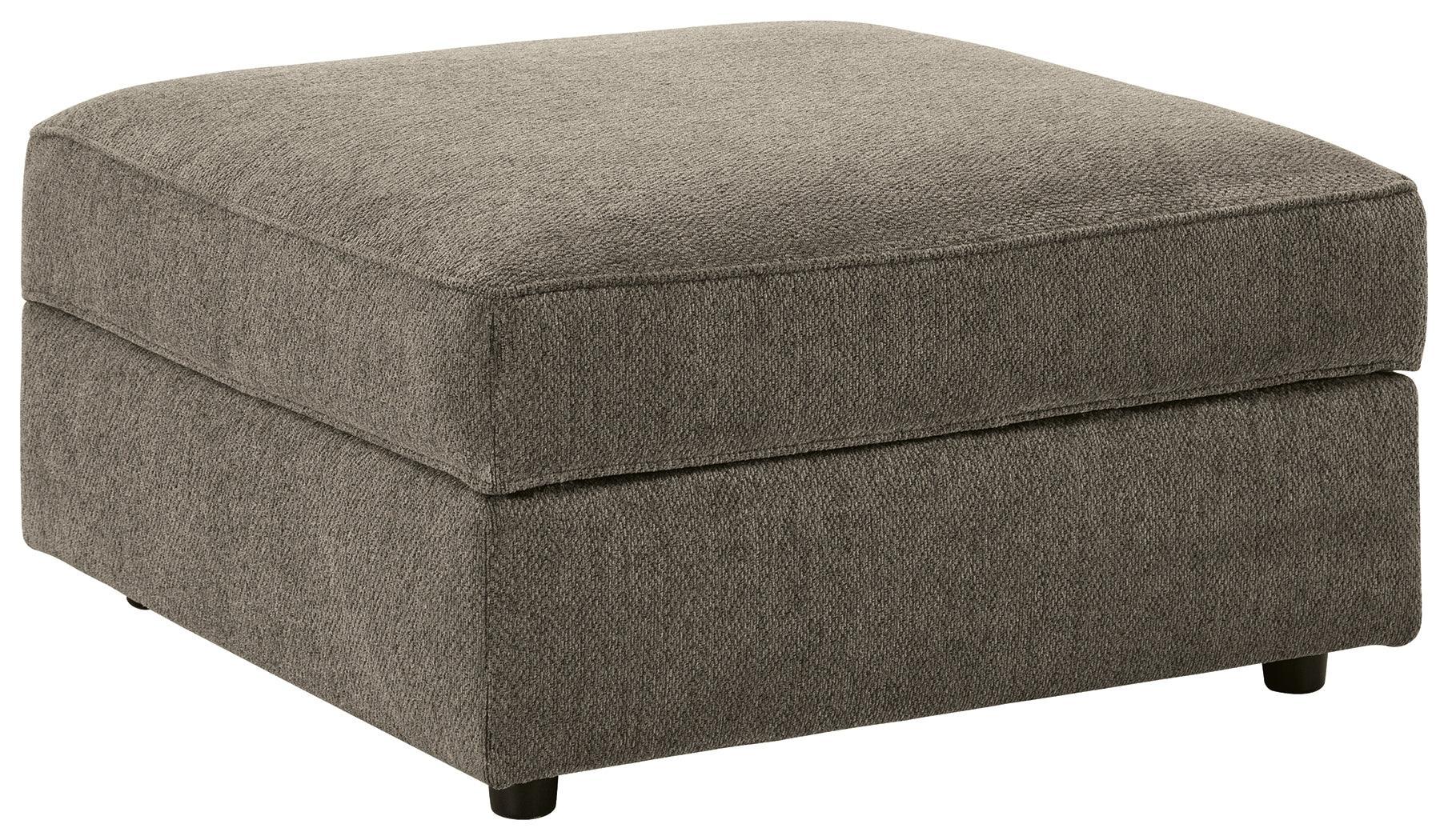 O'phannon Putty Chenille Ottoman With Storage - Image 2