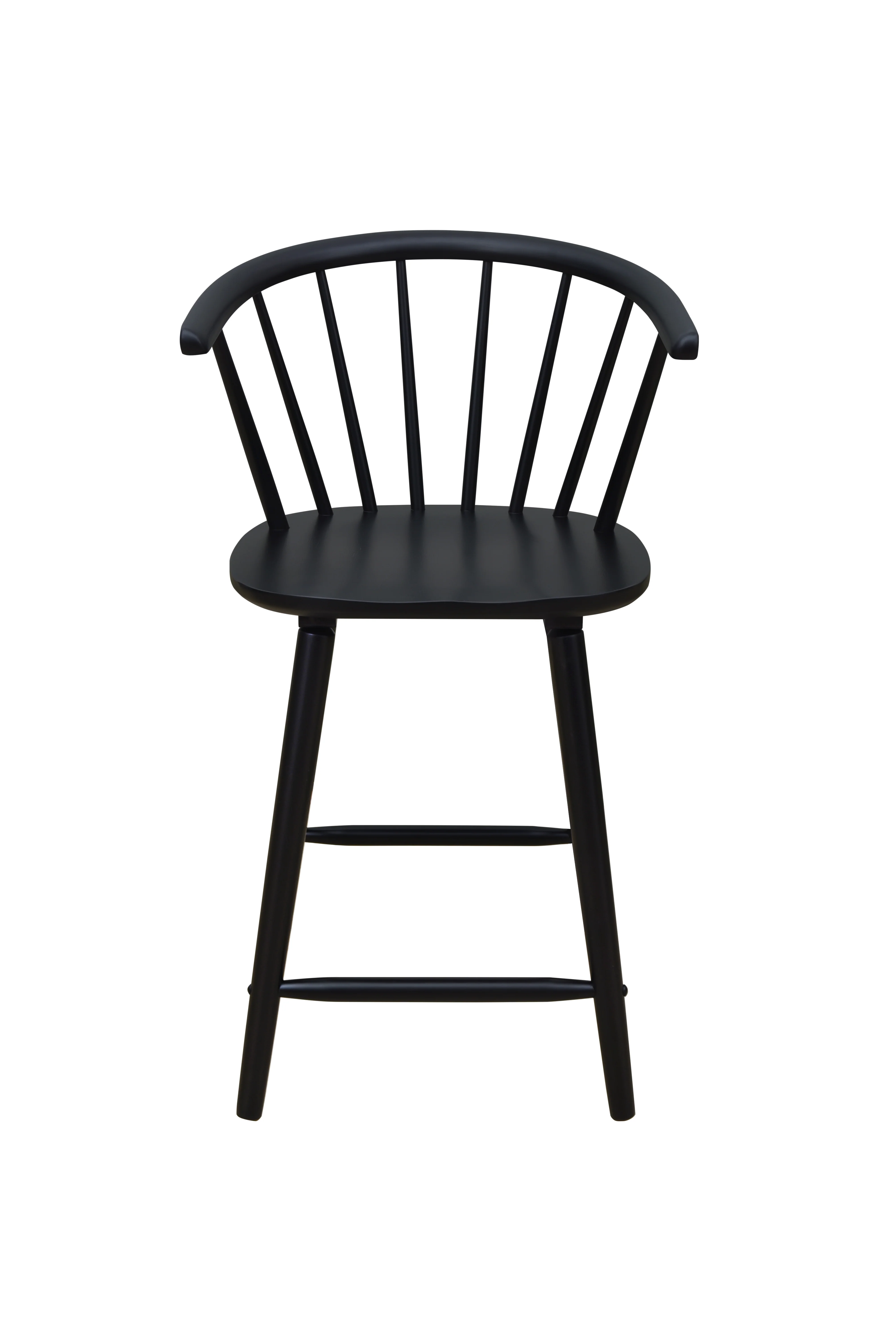 Janna Black Counter Height Barstool - Image 3