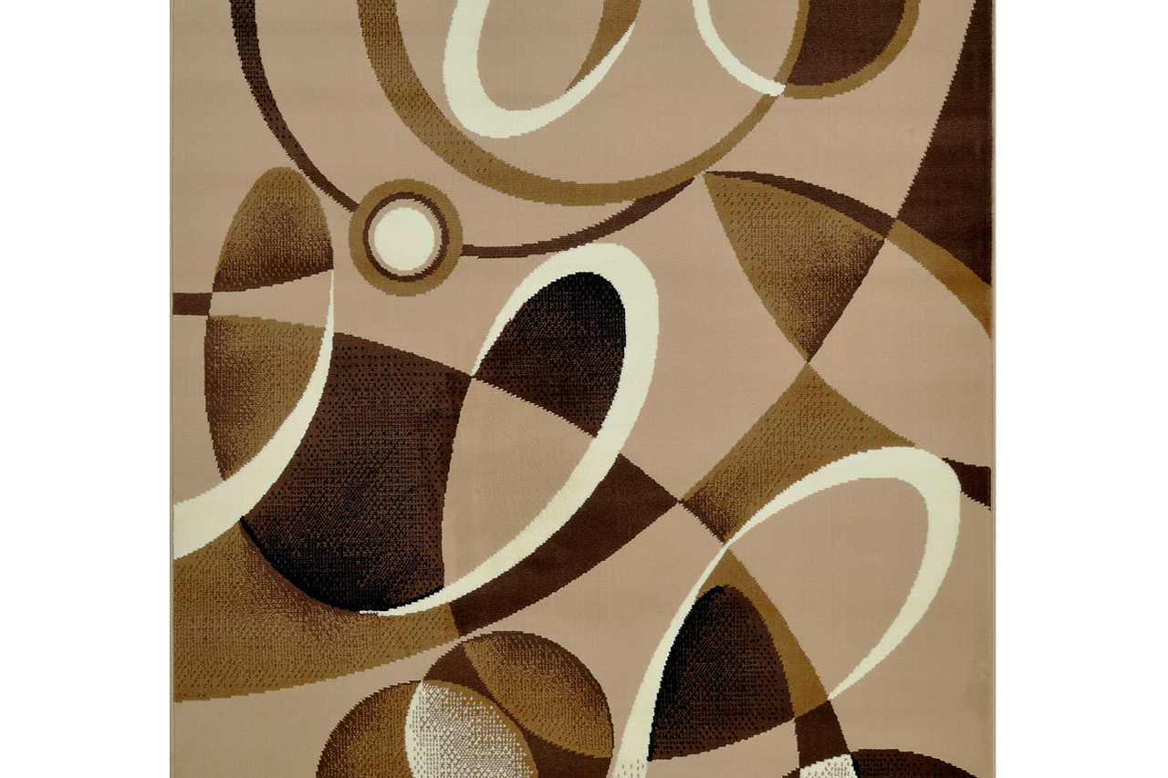 Contempo 45 Latte Area Rug - Image 1
