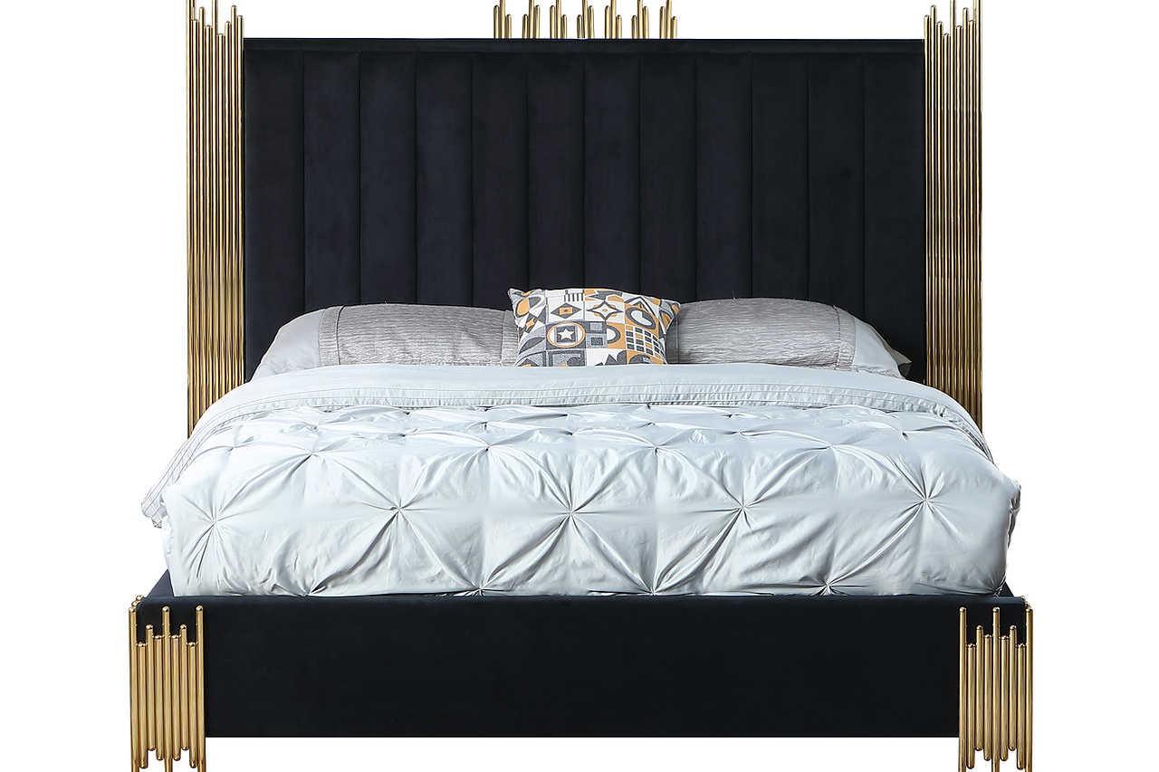 Token Black Platform King Bed - Image 3