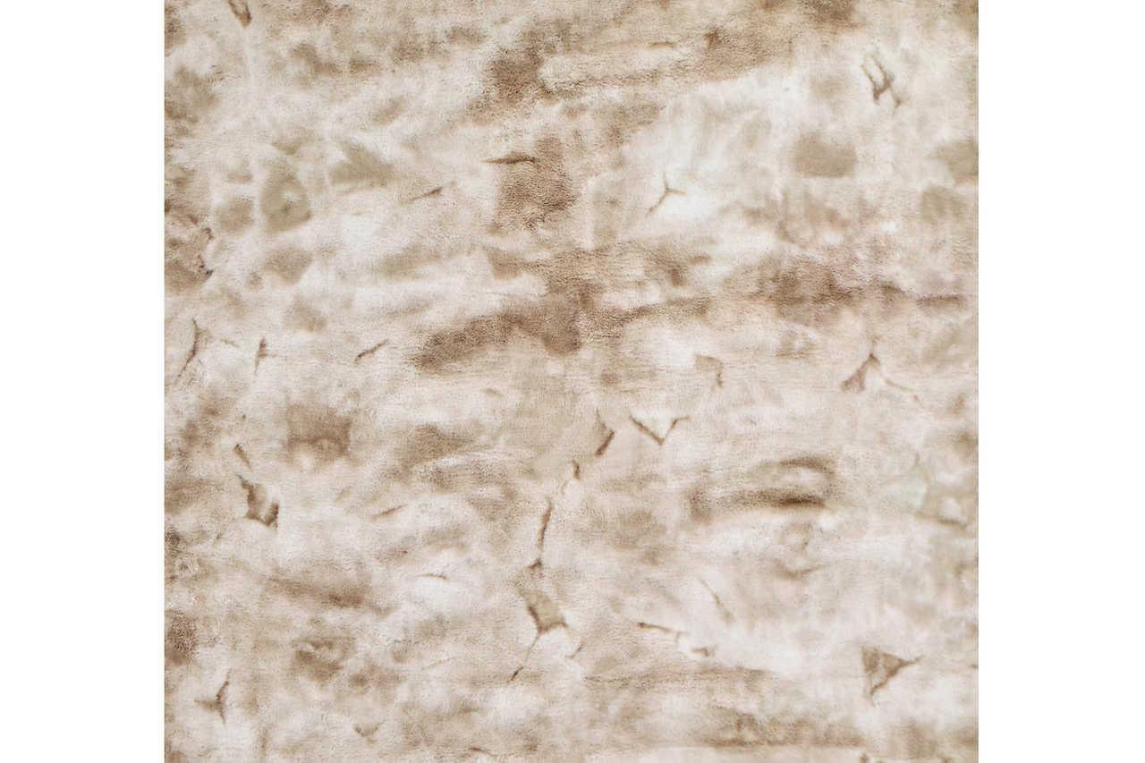 Rabbit -Td-beige Art Silk Shine Rug - Image 1