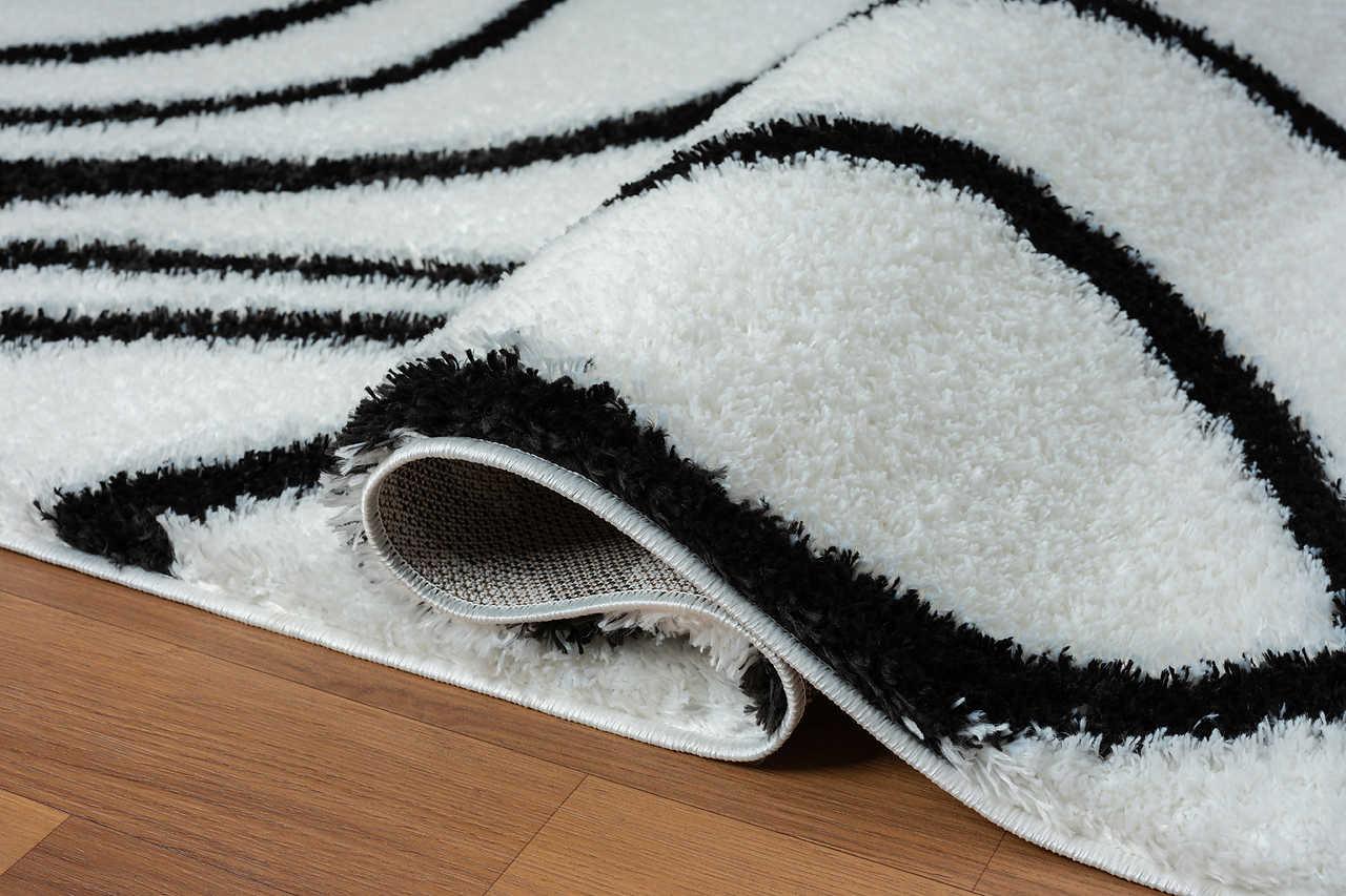 Comfy Shag Ivory Area Rug - Image 2