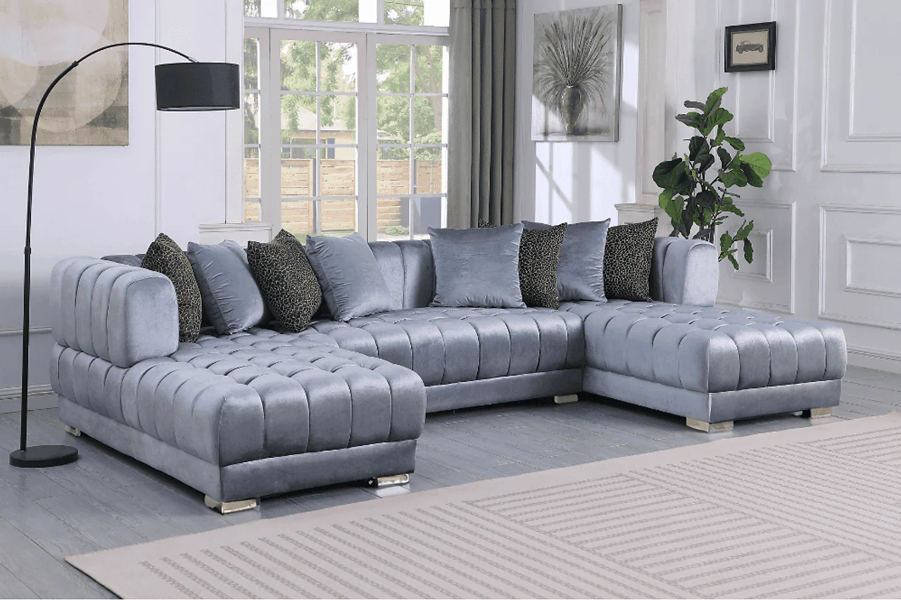 Dasha Gray Sectional - Image 1