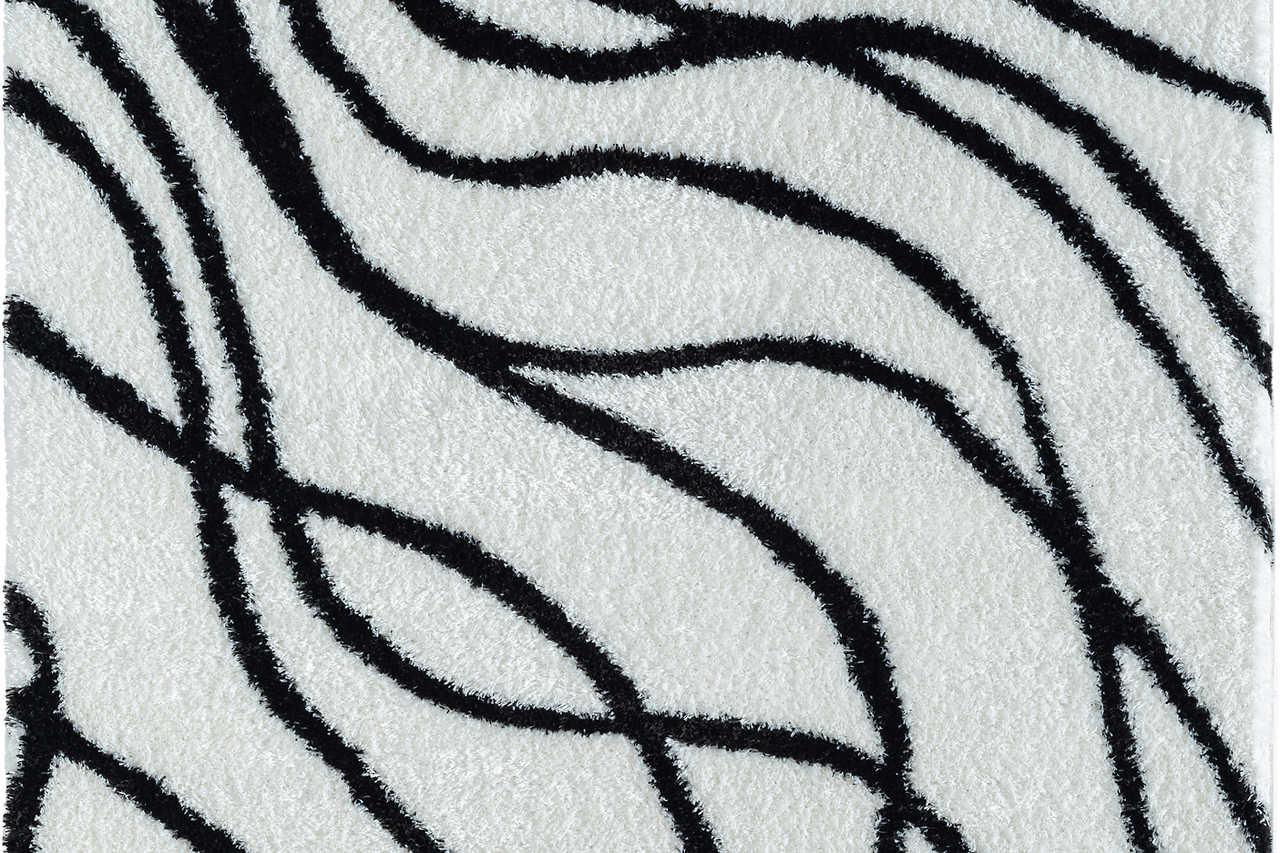 Comfy Shag Ivory Area Rug - Image 1