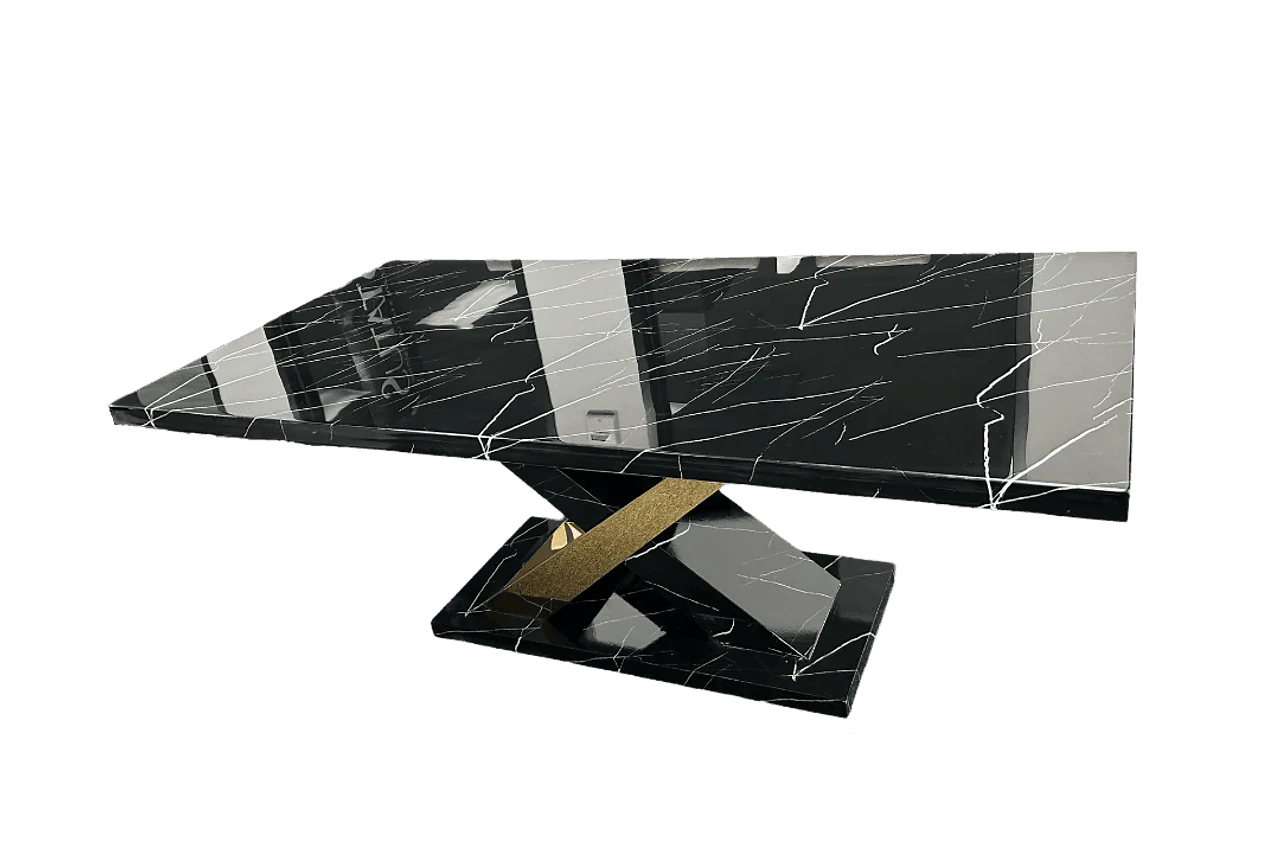 Viva Black Gold Dining Table