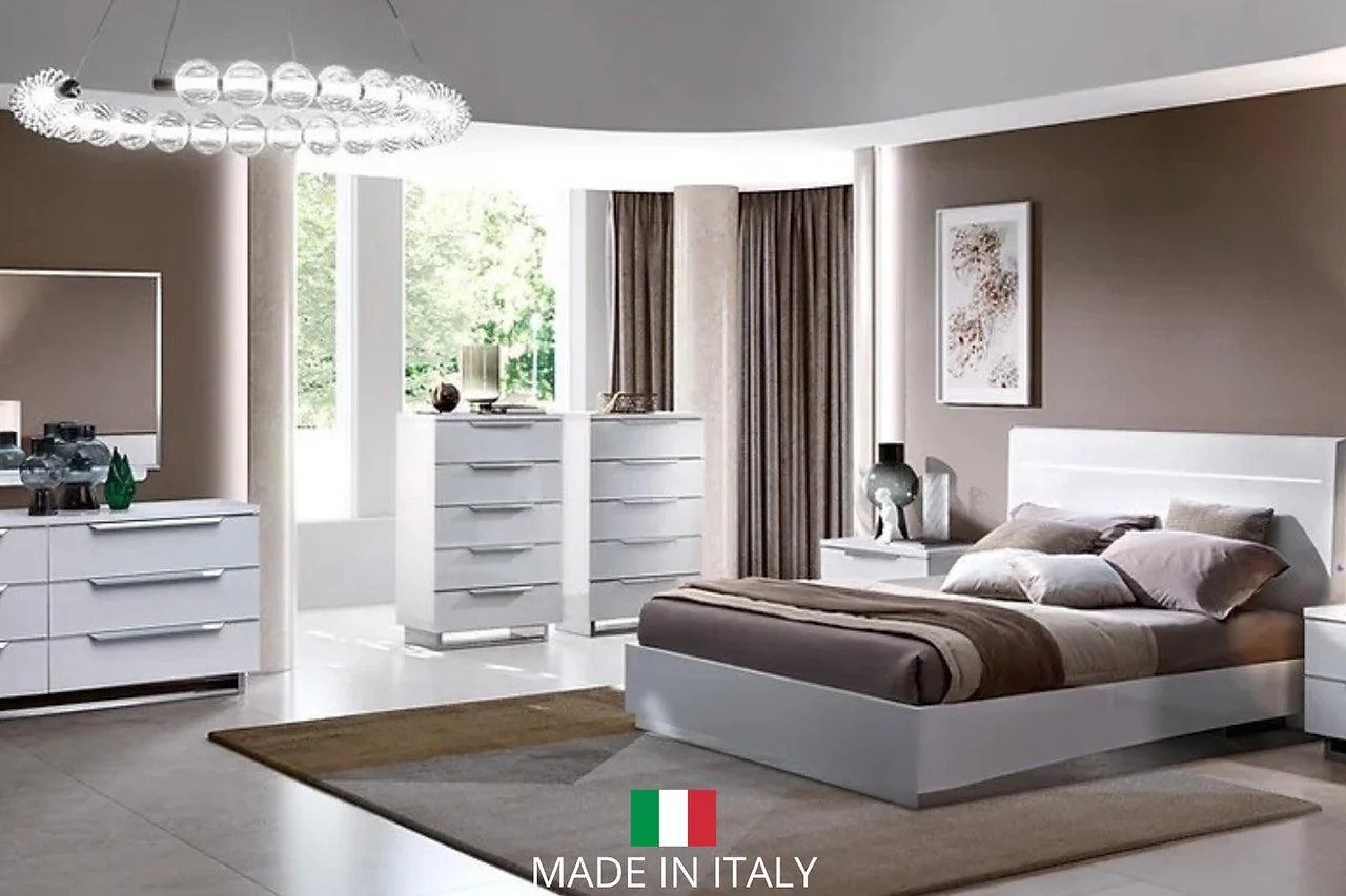 Kimera White 5-Drawers Chest - Image 2