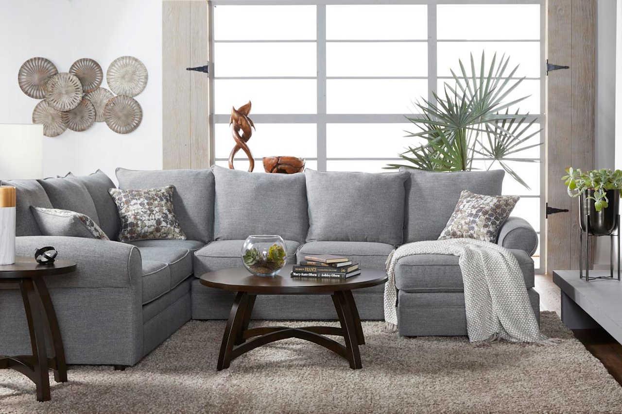 Marco Lagoon Gray Reclining Sectional - Image 1