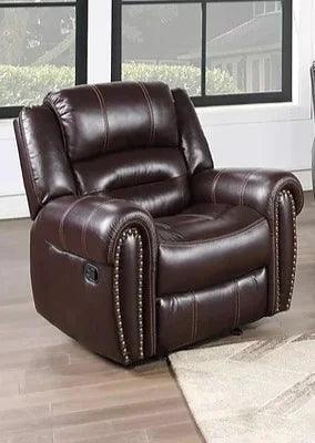 Houston Dark Brown Recliner
