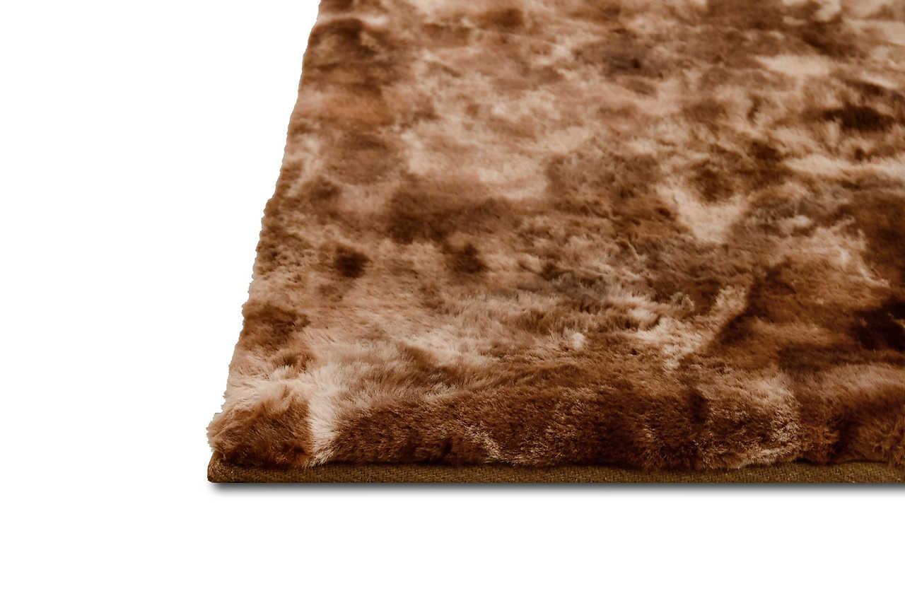 Rabbit-td-brown Art Silk Shine Rug - Image 3