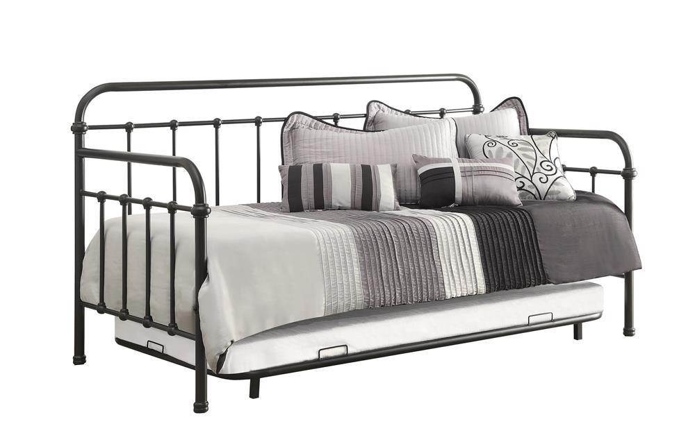 Livingston Daybed With Trundle Dark Bronze - Image 2