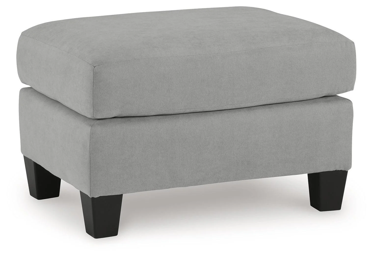 Adlai Shadow Chenille Ottoman - Image 2