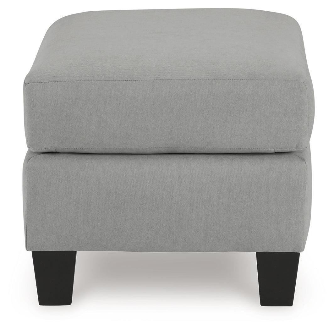 Adlai Shadow Chair and Ottoman - Image 3