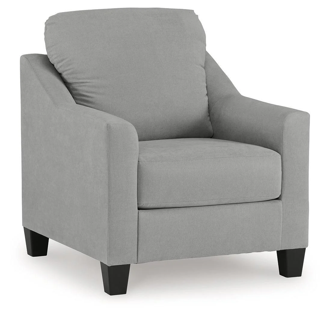 Adlai Shadow Chenille Chair - Image 2