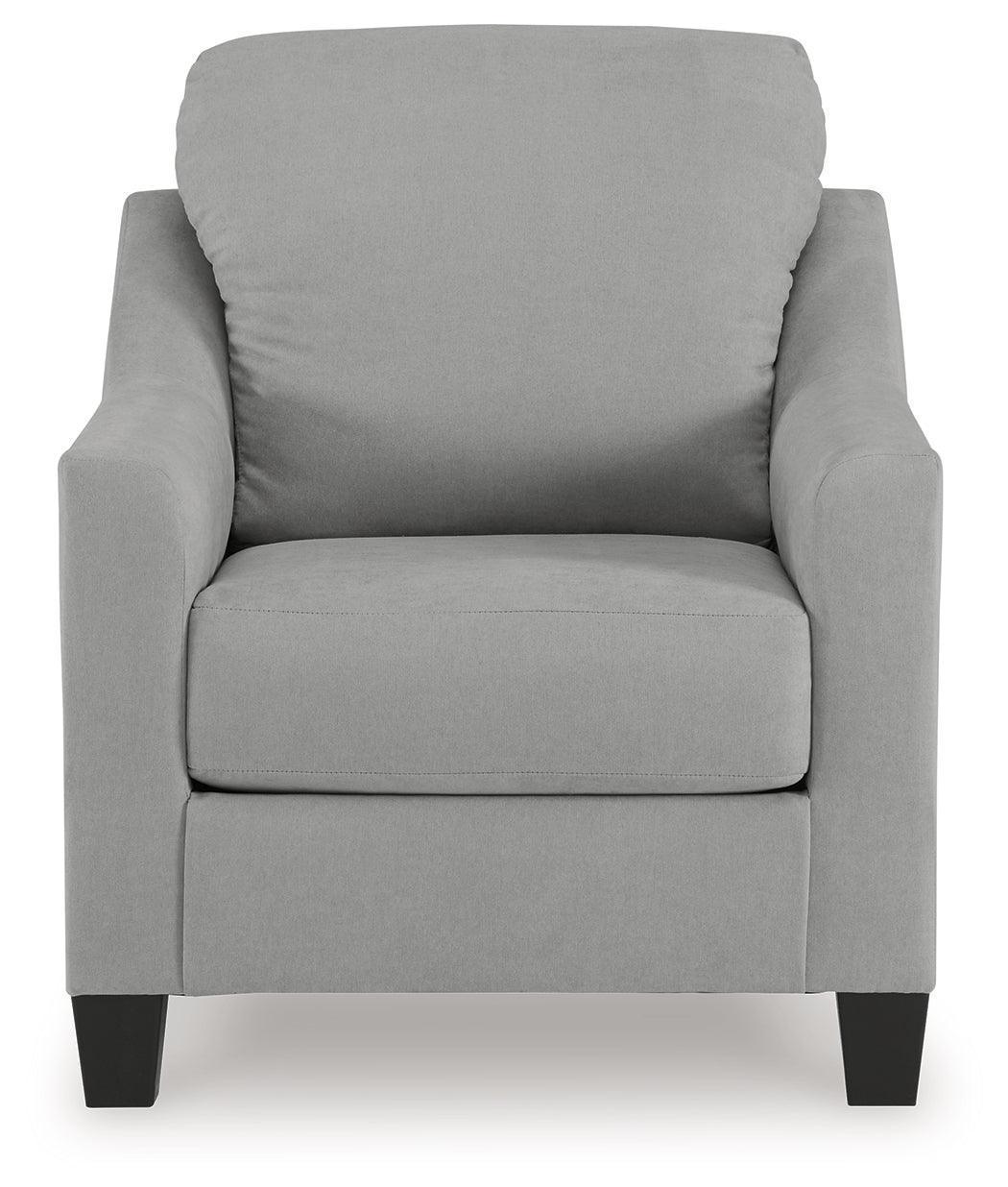 Adlai Shadow Chenille Chair - Image 3