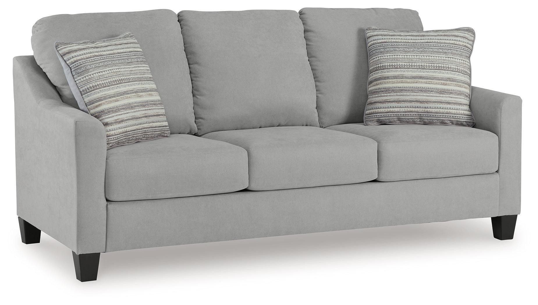 Adlai Shadow Chenille Sofa - Image 2